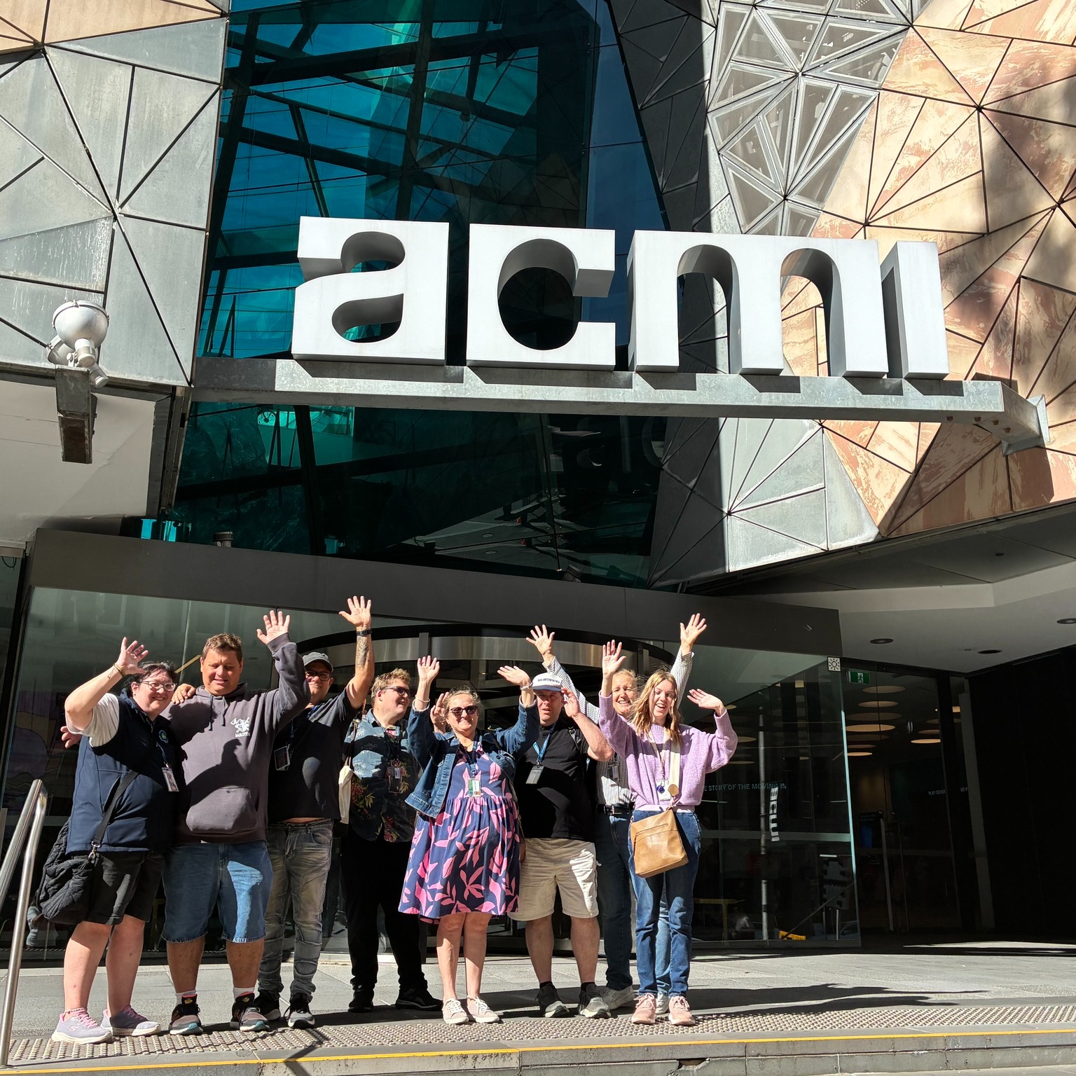Last week, our Literacy Group (currently studying the Ability Me! Program with The Centre for Continuing Education) took an independently planned excursion into the city as part of their Recreation Unit. ACMI was chosen as their destination -- together the group researched and booked all activities and travel. ACMI was awesome! So much interactivity and fun! Lots to see, view and read! A great day was had by all.
#GoulburnOptions #BiggestLifePossible #DisabilitySupportServices #DisabilitySupport
