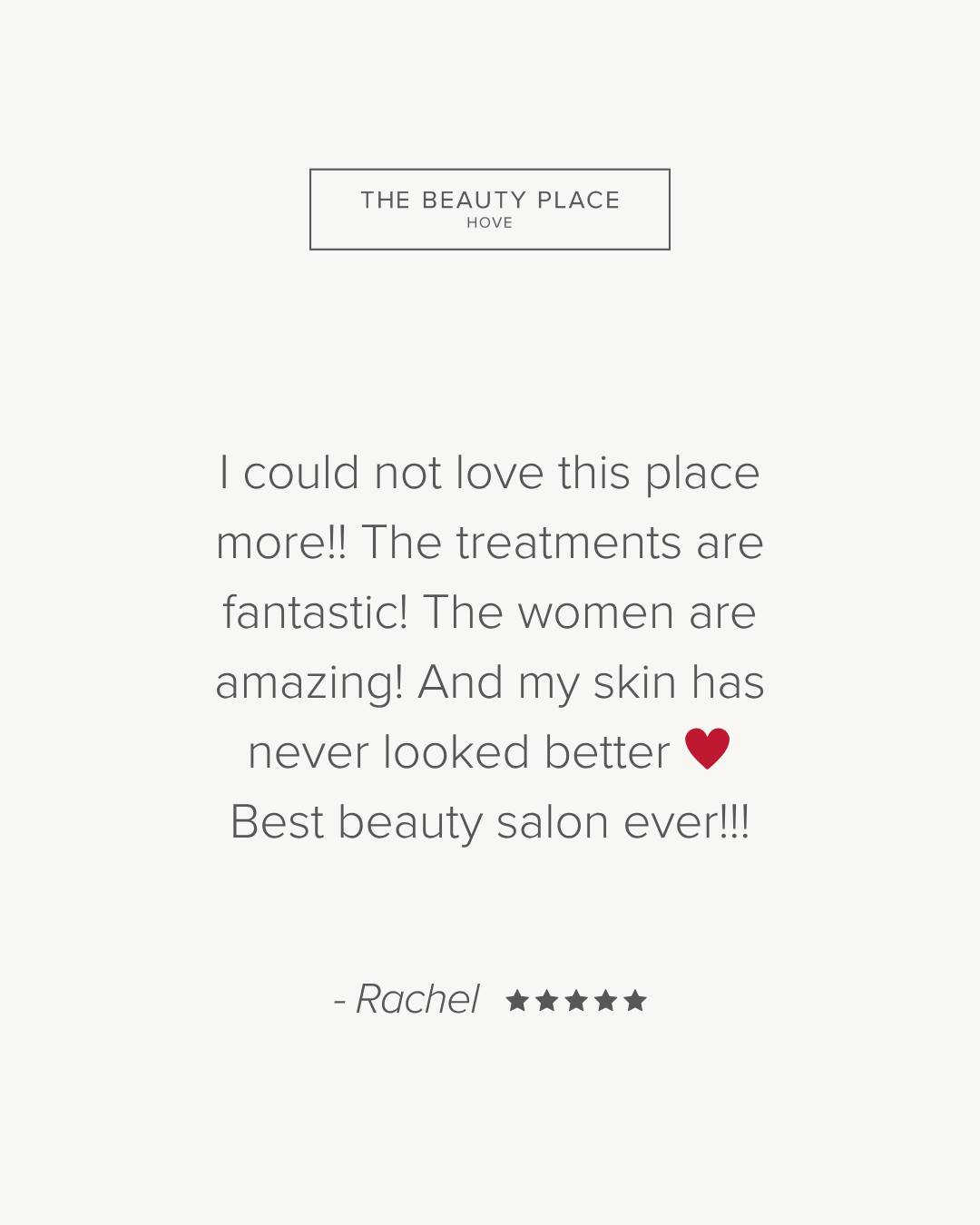 We’re so grateful for such kind words 🤍
To our wonderful clients and community; your trust, loyalty and continued support mean everything to us. It’s a privilege to care for your skin and be part of your long-term journey.
If you’re new here, you’ll always be warmly welcomed into a calm, professional space where treatments are tailored and results are our focus.
#thebeautyplace #skincareclinic #resultsskin #facialtreatments #advancedskincare #skinhealth #clientcare #beautywithresults #selfcare #glowingskin