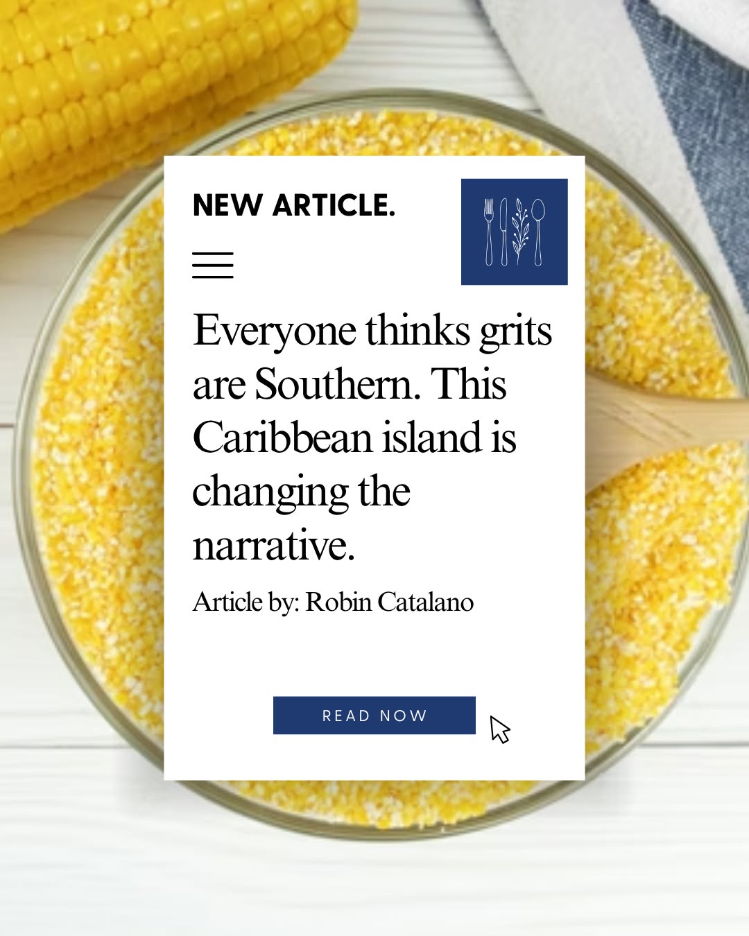 Happy National Grits Day 🤍
Everyone thinks grits are Southern...but their story goes so much further.
Our latest article by award-winning travel journalist Robin Catalano @oncemoretotheshore explores how Turks & Caicos @visitt has embraced grits as a cultural staple, from humble home kitchens to elegant fine-dining tables overlooking the sea. It’s a story of migration, memory, and how food travels across continents to become something entirely its own.
At the Caribbean Food & Wine Festival’s Headliner’s Dinner, crafted by James Beard Award–winning chef Jeremiah Langhorne @jjlthedabney of The Dabney @thedabneydc in Washington, D.C., grits take center stage in a refined, unexpected way.
It’s a story of migration, memory, and how food travels across continents to become something entirely its own.
Today, we’re celebrating grits not just as a dish, but as a journey—one that connects the Americas, the Caribbean, and generations of cooks and communities.
Read the full story at authenticfood.com
Link in bio
#NationalGritsDay #Grits #Foodways #CaribbeanFood #SouthernFood #FoodCulture #AuthenticFood #FoodStories