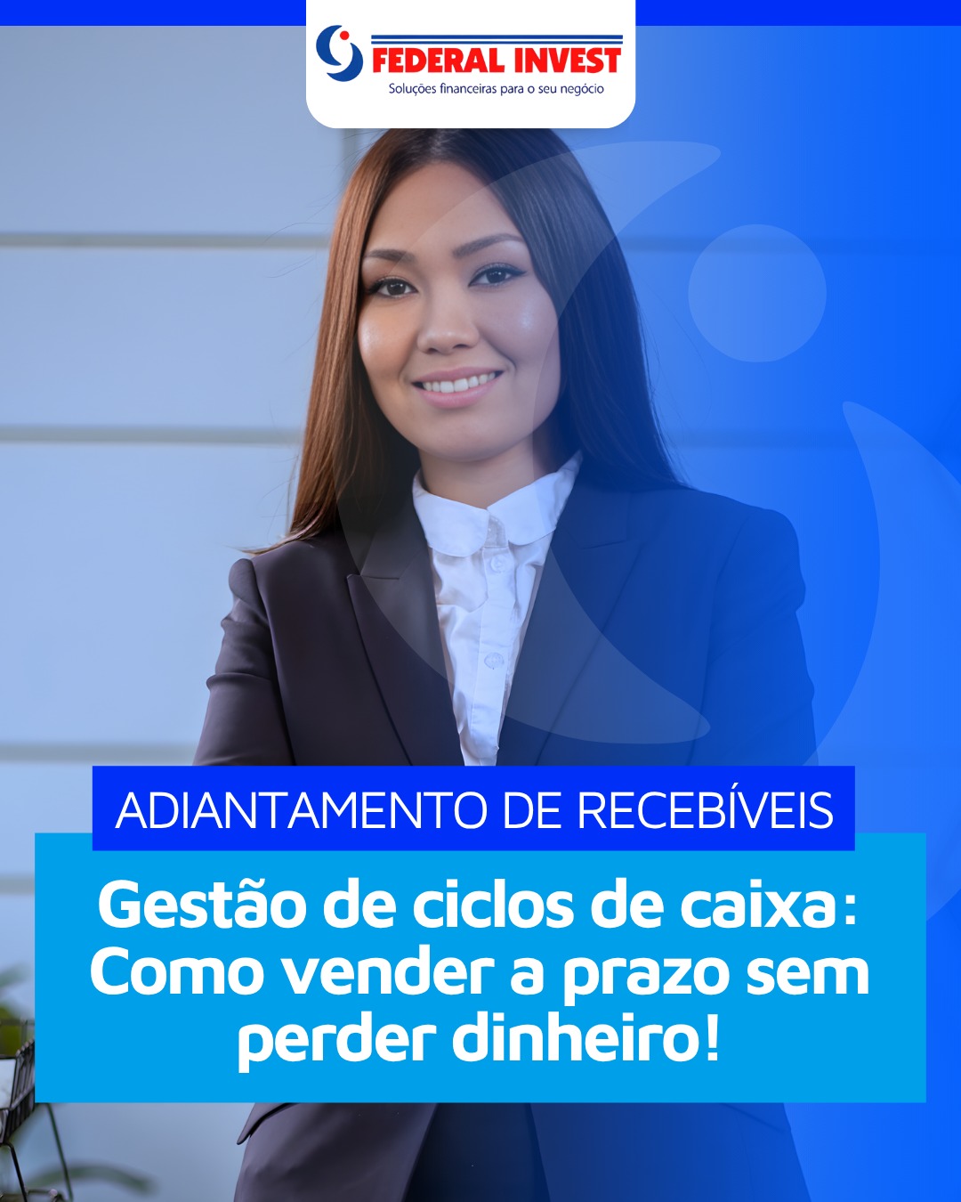 💼📊 Gestão de ciclos de caixa: como vender a prazo sem perder dinheiro
Vender a prazo pode impulsionar suas vendas, mas sem estratégia pode comprometer o caixa da empresa.
Com o adiantamento de recebíveis, você transforma vendas futuras em capital imediato, mantendo o fluxo de caixa equilibrado e sua operação sempre em movimento.
Mais controle, mais previsibilidade e mais segurança para crescer sem apertos.
📲 Fale com a Federal Invest e descubra como vender a prazo de forma inteligente.
#FederalInvest #AdiantamentoDeRecebiveis #FluxoDeCaixa #CapitalDeGiro #GestaoFinanceira #Empreendedorismo