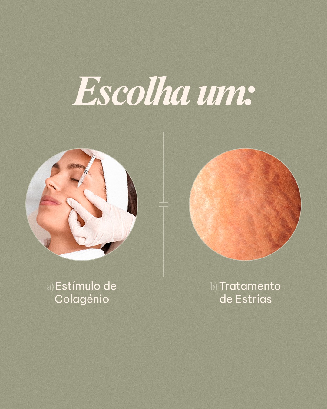 Sexta-feira de decisões. 😊 Se só pudesse escolher um para fazer já, qual era? Conte-nos nos comentários.
Para cada necessidade, uma resposta personalizada. Envie-nos uma mensagem privada.
*Conteúdo informativo, em respeito pelas normas éticas e deontológicas. Os resultados variam de pessoa para pessoa. Não dispensa a consulta médica para uma análise personalizada.
Dra. Catarina Santos | OM 54345
#clinicametamorfose #dracatarinasantos #medicinaestetica