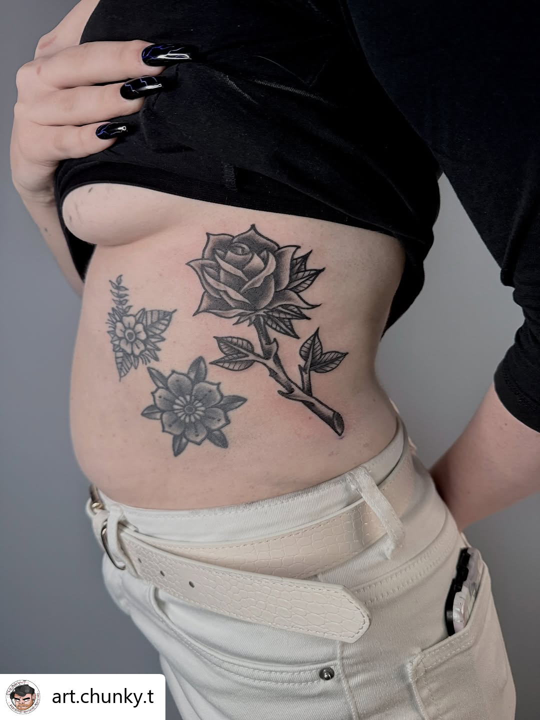 @art.chunky.t Mad sick rose for @chelsie.esawyer the other day! Good to see you mate! Thanks for coming in!