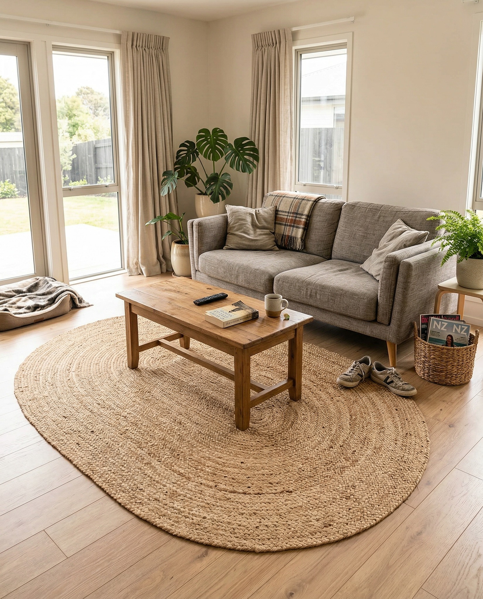 Help us decide! What do you reckon looks best? đ
Both of our jute rugs bring a different feel to the same space.
One softens the room with curved lines, while the other gives a more structured, classic look.
Which one would you pick for your bedroom?
Oval or Square?
Drop your answer in the comments, weâre curious to see what everyone prefers.
#nestwraps #juterug #bedroomstyle #homedecornz #nzhomes #interiorinspo #homeideas #cozyhome