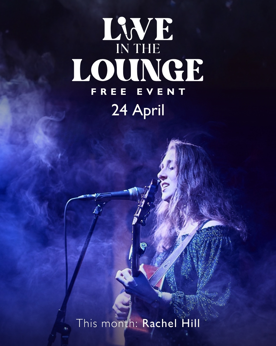 This months live in the lounge, we bring you Rachel Hill!
A folk-inspired singer-songwriter, featured on Radio 1, recent winner of ‘Best Acoustic Act’ at the 2025 Cambridge Bands Competition and has performed at major UK festivals including Camp Bestival.
Join us for an evening of great music, food & drink 🎸
🗓️ 24 April | 8:15 - 11pm
🍻 In the Manor Bar