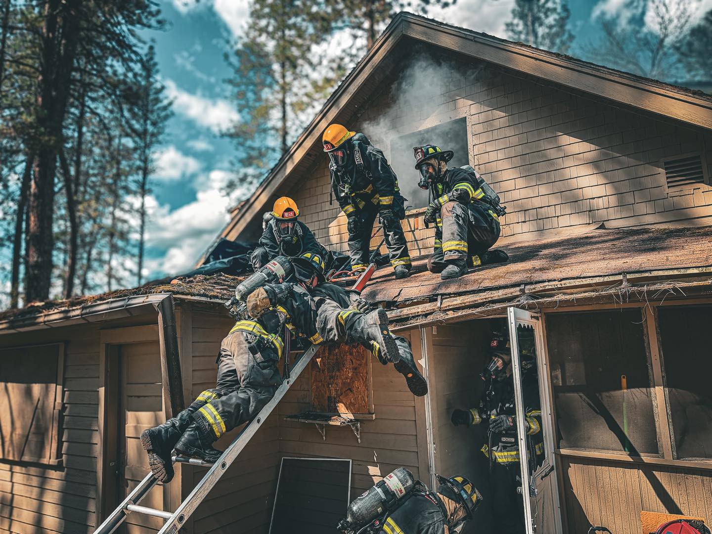 Couldn’t ask for a better day to get some search training in for Recruit Academy 26-1☀️