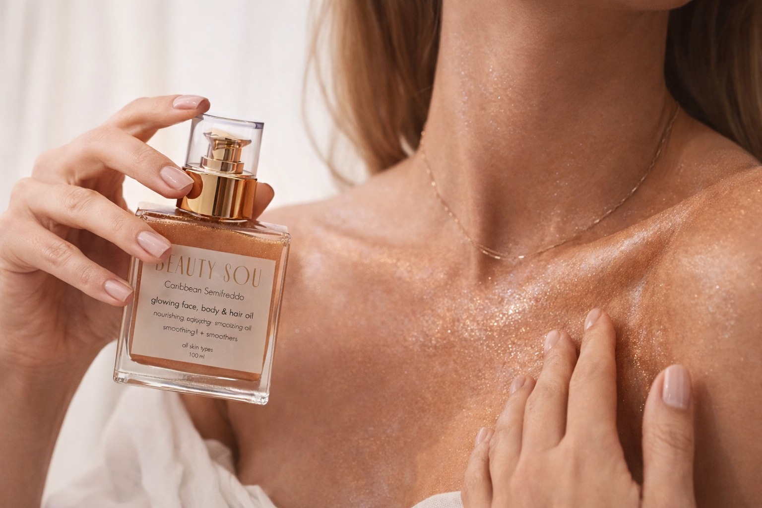 A touch of gold.
A scent that stays.
A feeling you don’t forget.
Caribbean Semifreddo — for skin that speaks before you do.
#glowingskin#bodyoil#luxuryskincare#selfcare#skincareaddict#beautyroutine#goldenglow#summerglow#glowup#skincarelover
#beautysou#bodycare#silkyskin#hydratedskin#radiantskin
#luxurybeauty#skincareproducts#beautyinspo#softskin#glowluxury