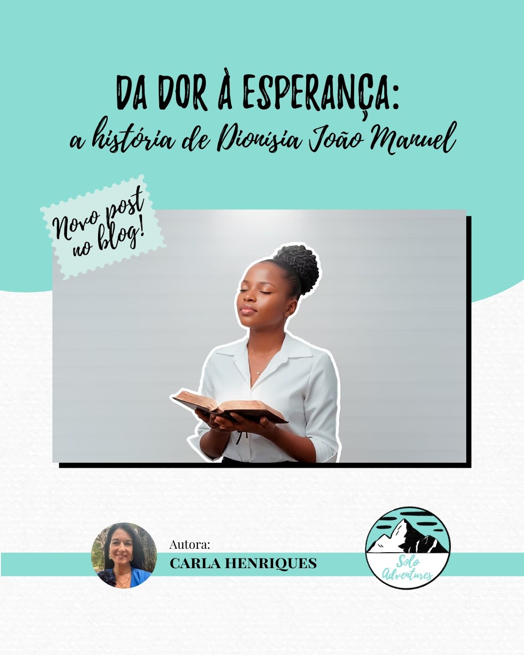 🤔💭 É isto que quero para mim? Há momentos na nossa vida em que o nosso coração nos obriga a ouvir essa voz.
Dionísia João Maria cresceu num contexto onde muitas meninas se tornam mães ainda na infância.
Um lugar onde, muitas vezes, faltam oportunidades, informação e apoio.
Foi exatamente esta voz que fez com que Dionísia escolhesse um caminho diferente.
Em vez de aceitar o ciclo, decidiu quebrá-lo. ⛓️💥
Tornou-se enfermeira de saúde materno-infantil, dedicando a sua vida a cuidar de mães, bebés e meninas. Levando conhecimento, escuta e esperança a quem mais precisa.
Ela acredita numa verdade simples, mas poderosa:
💡 Informação é proteção.
Porque quando uma menina aprende sobre o seu corpo,
ela ganha voz. Ganha escolhas. Ganha futuro.
O lema que guia a sua caminhada diz tudo:
✨ “Transformar dor em cuidado e conhecimento em esperança.”
💭 Talvez esta história seja o lembrete que alguém precisa hoje. Sua história não termina onde começou. E ela pode mudar vidas!
👉 Conhece a história completa da Dionísia e deixa-te inspirar:
https://www.soloadventures.org/post/dor-esperanca-dionisia-joao-manuel-mocambique
#historiasreais
#esperanca
#impactosocial
#empoderamento
#educacao