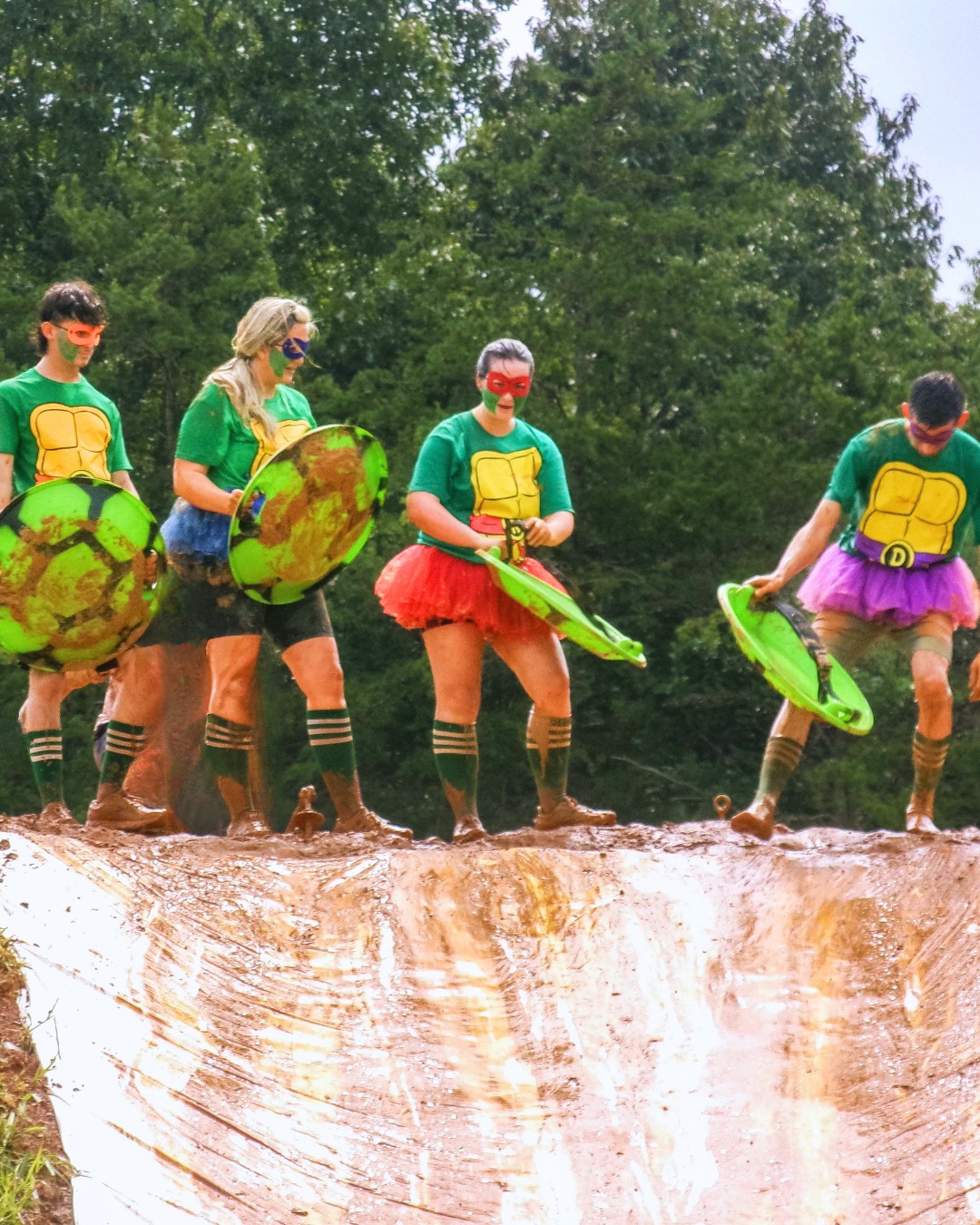 Turtles all the way 🐢
#OhanaMudRun #MorgantonMudRun #MudRunNC #MorgantonNC #FamilyMudRun #KidsMudRun #FamilyFun #GetMuddy #MudLife #Muddy #ObstacleRace #SummerFun #mudbuddies #ExploreNC #teenagemutantninjaturtles #mudturtles #mudmama #mudrun #ohanamudrun #familyfun #mudtherapy