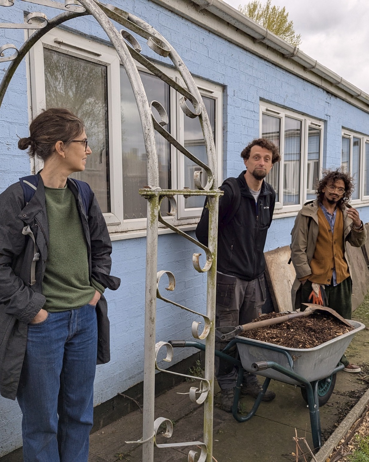 Working at Apna Ghar Day Centre in #BalsallHeath this week, where our timber arrived for the new beds we will be constructing with our partners here.