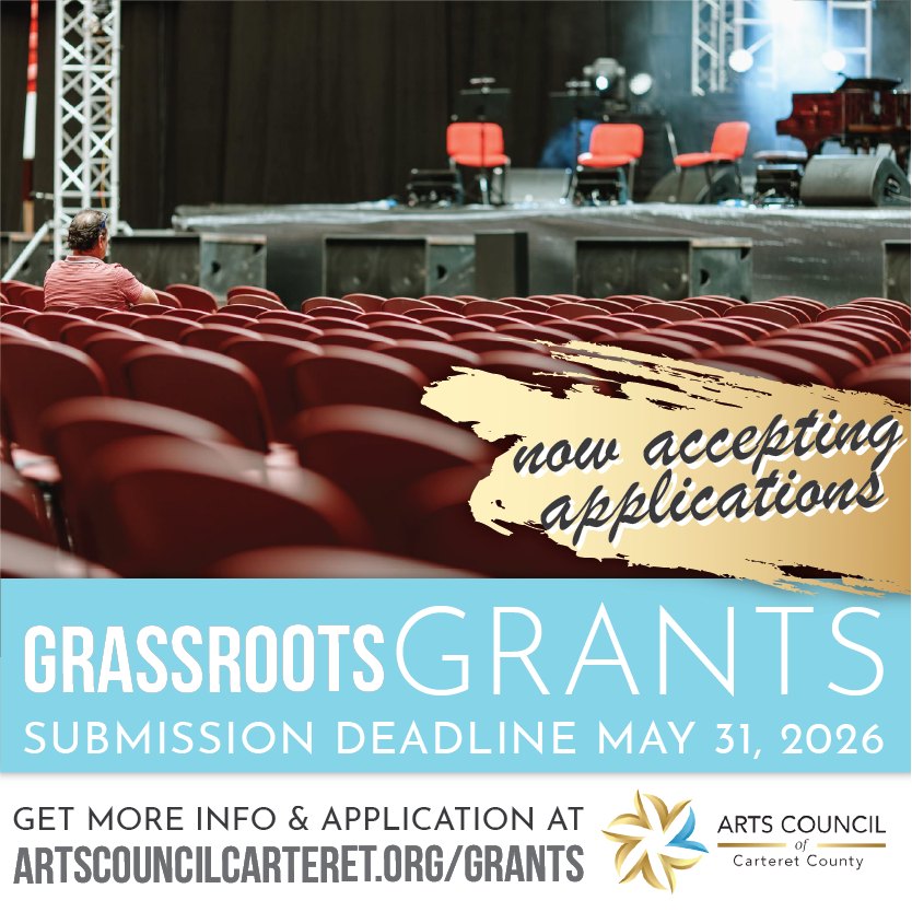 📣 APPLICATION PERIOD NOW OPEN! 📣
Grassroots Grant Applications are available for non-profit organizations whose purpose is to promote and develop diverse cultural arts programming. These may include theaters, choral societies, festivals, arts in education programs and others, conducted by qualified artists and community organizations.
🤝 Guidelines and the application can be obtained on our website at: www.artscouncilcarteret.org/grants
⏳ The deadline to apply for the Grassroots Art Program is Sunday, May 31st