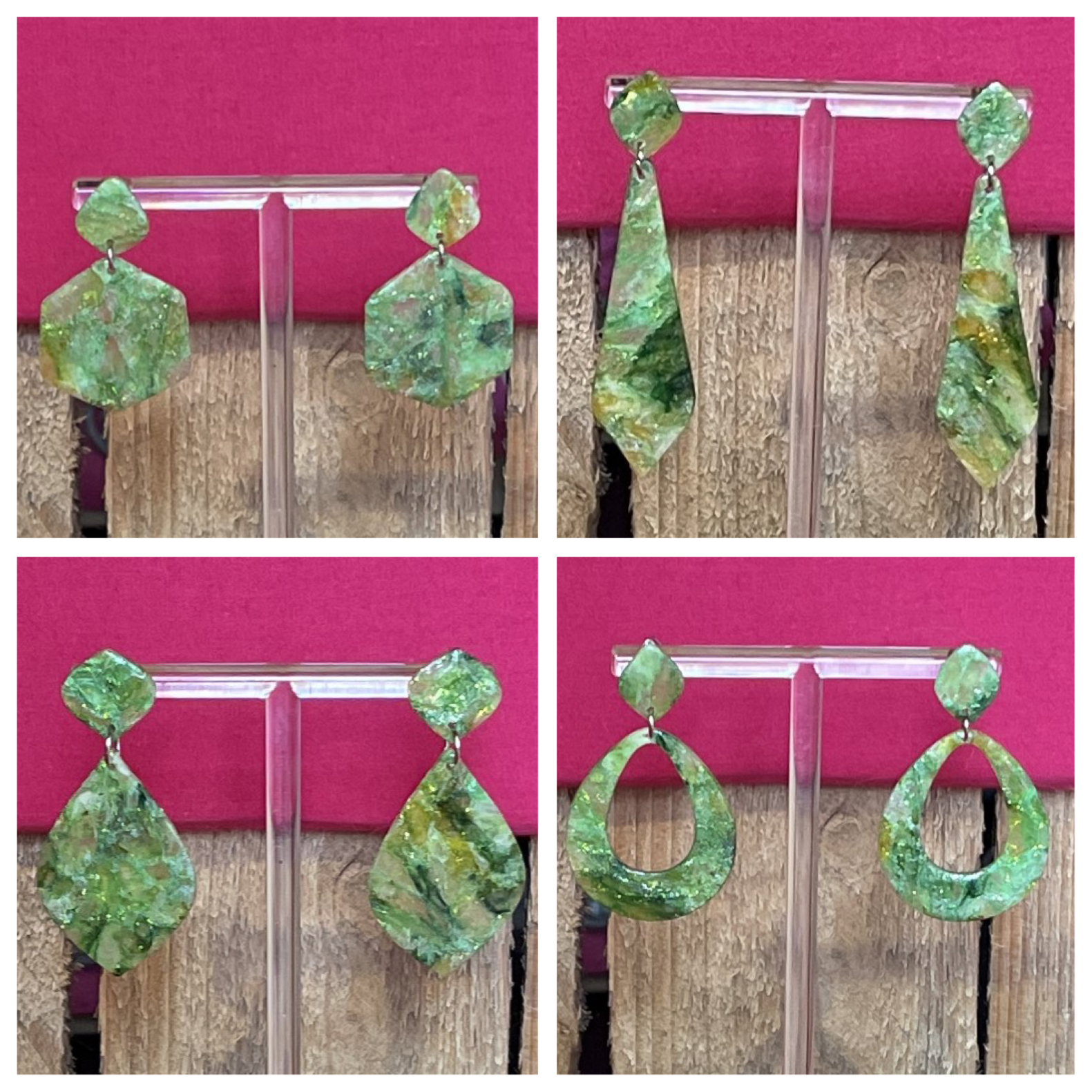 Collection Green
Plongez dans un univers naturel avec cette collection de boucles d’oreilles en argile polymère, entièrement faites à la main
Inspirées par la nature, ces créations jouent avec les nuances de vert, les effets de matière et les formes organiques pour un rendu unique à chaque pièce.
Aucune paire ne se ressemble… et c’est ce qui fait toute leur magie
Légères, confortables et originales
Idéales pour sublimer une tenue simple
Parfaites pour les amoureuses du naturel
Chaque détail est travaillé avec soin pour vous offrir un bijou artisanal authentique et plein de caractère.
Laissez entrer un peu de nature dans votre style…
Disponible sur www.atelierartizen.com
#CollectionGreen #BijouxFaitMain #ArgilePolymère #BijouxArtisanaux #GreenVibes #NatureInspiration #BouclesDOreilles #HandmadeJewelry #StyleNature #BijouxOriginaux #CréationFrançaise #SlowFashion #Artisanat #ModeNature #BijouxUniques