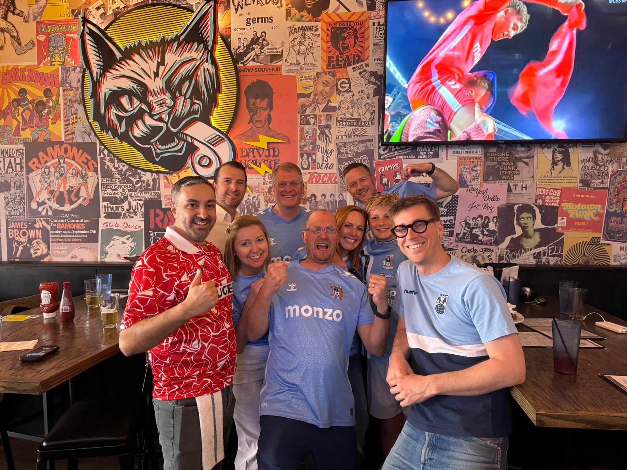 20 years ago Marc told me about his beloved team @coventrycityfcofficial that recently was relegated, but very soon would be back in the premier league. 20 years later… they are! Love all our Des Moines friends that have adopted Coventry as their team as well. 🩵🩵