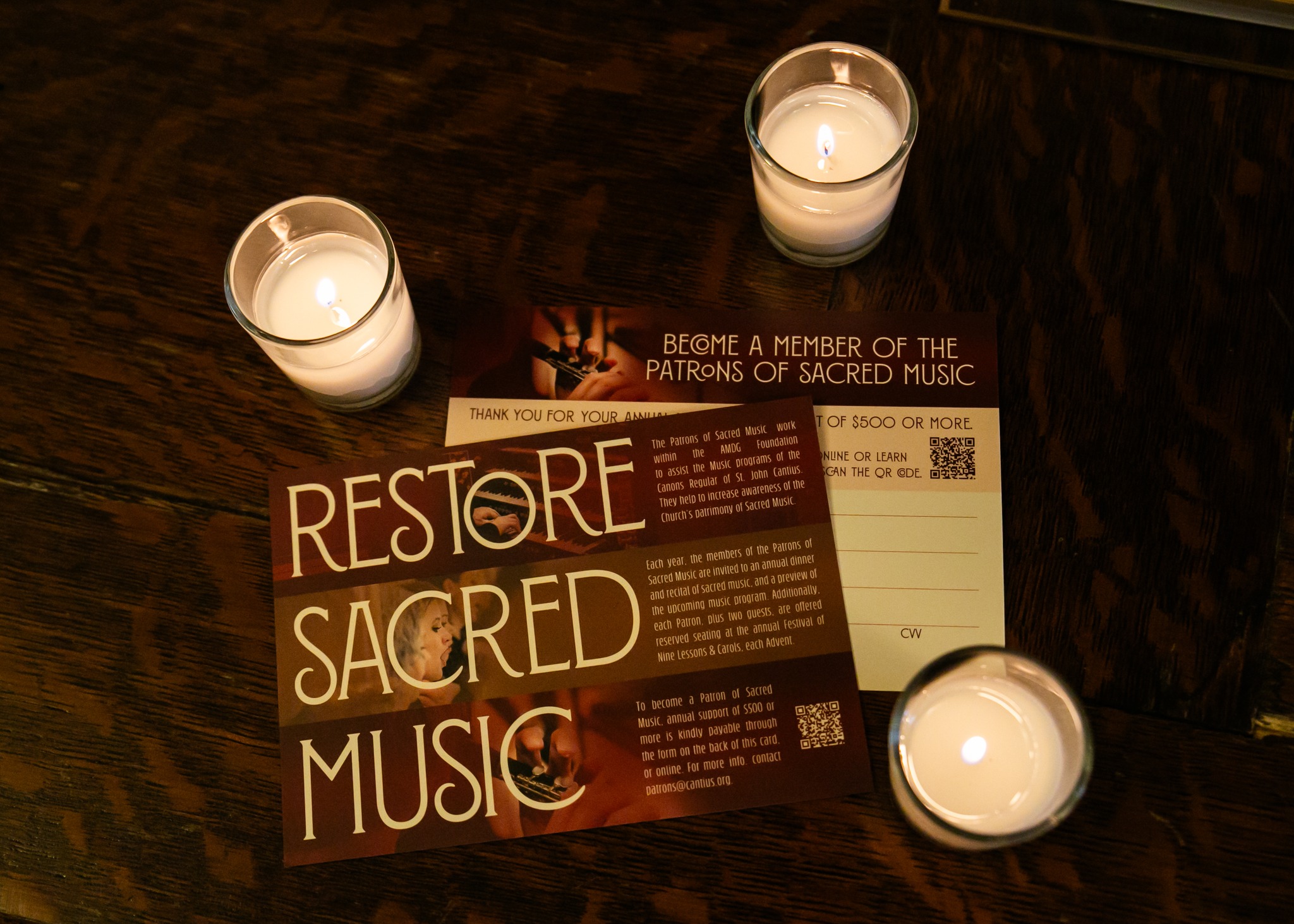 Annual Patrons of Sacred Music Gala
Thursday, April 23rd | University Club of Chicago - Black Tie Optional
RSVP has been extended until Monday, April 20th. Find more details and register here: https://sjc.givecloud.co