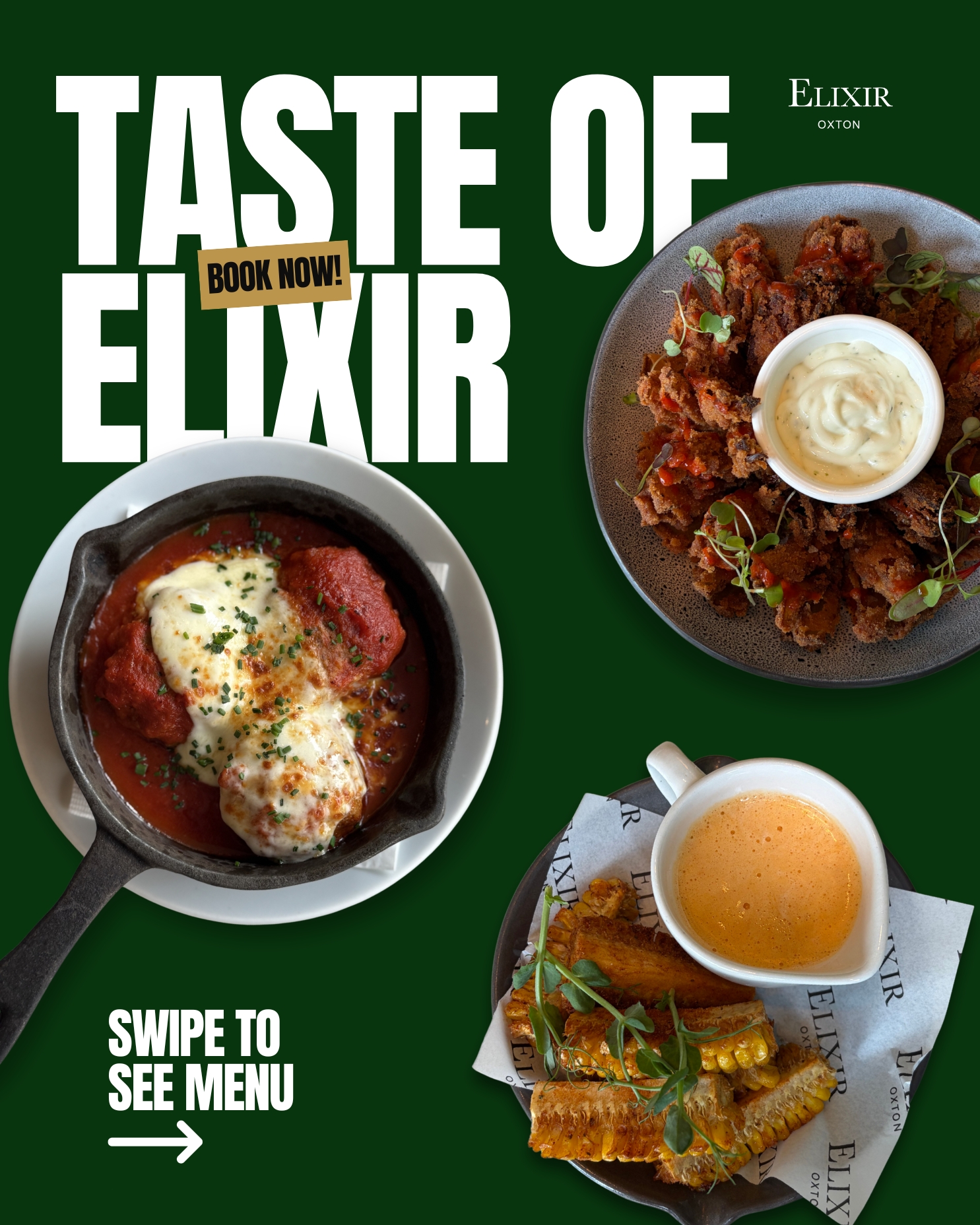 Every dish at Elixir is more than food - it’s an experience. From savoury sides to bold mains, each bite is a little potion of flavor designed to keep you coming back for more. 🌟
Reserve your table now!
🔗https://togo.uk.com/makebookingv2.aspx?venueid=1305&nv=true
#elixir #oxton #wirral #restaurant #foodie #tasteofelixir