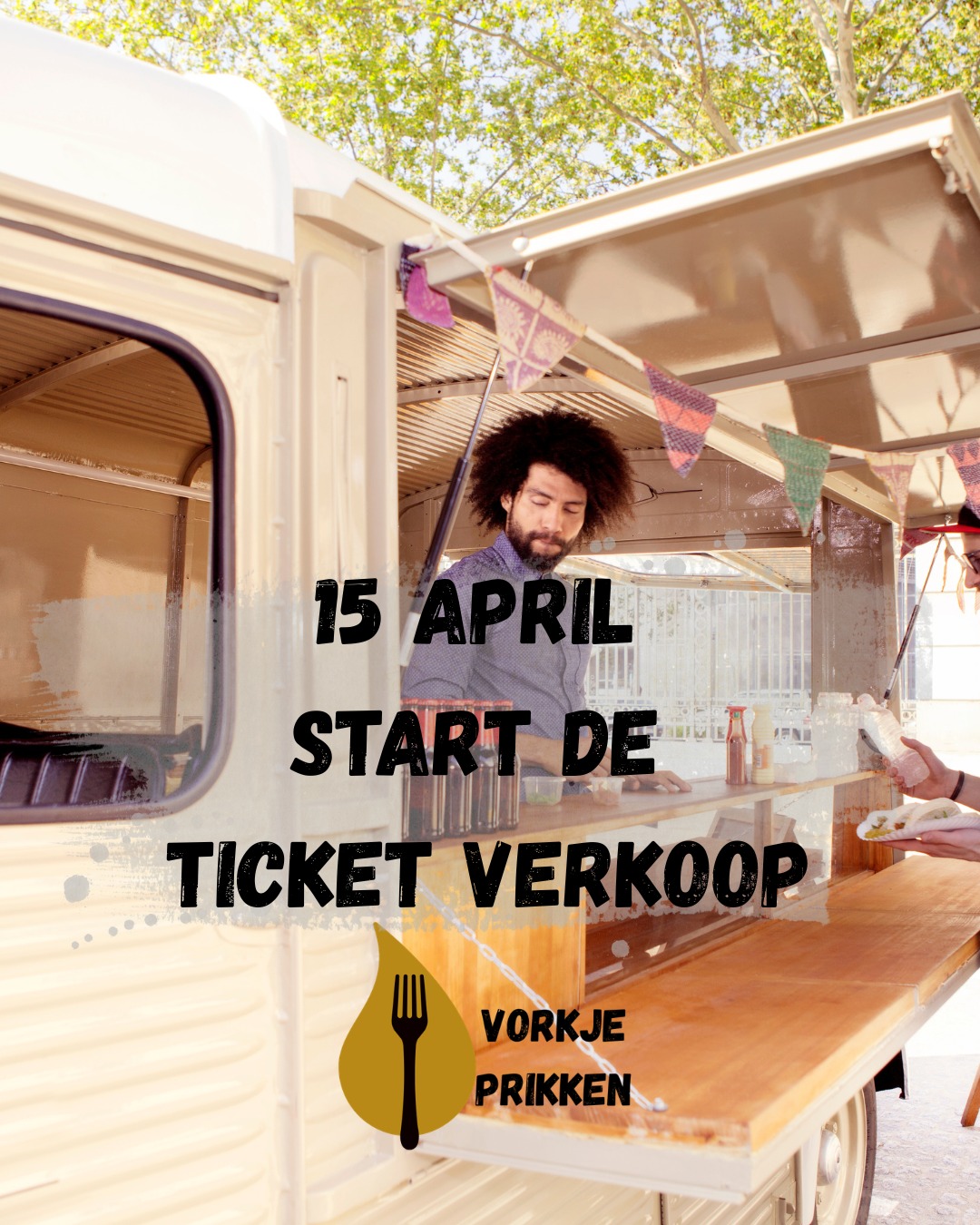 Yes goooood news!
Op 15 april start de verkoop van de tickets voor zowel Vorkje Prikken Ede en Oosterbeek!
Natuurlijk nemen wij je de komende weken mee in alle ontwikkelingen rondom het leukste en meest smakelijke evenement. Dus dit jaar niet één maar twee locaties waar je kan gaan genieten van lekker eten, muziek, entertainment en de sfeer van Vorkje Pirkken.
Wie neem jij mee?
Tickets vanaf 15 april, verkrijgbaar via www.vorkje-prikken.nl