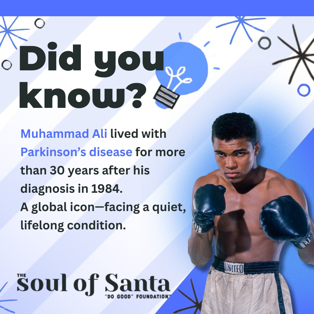 Even the Greatest of All Time faced a fight that couldn't be won in a ring. 🥊
Muhammad Ali lived with Parkinson’s for over 30 years, proving that strength isn’t just about physical power. It’s about resilience, visibility, and using your voice for others even when it starts to fade.
Today, nearly 1 million people in the U.S. are fighting this same battle. By turning visibility into support, we can improve care and fund the research needed for a cure.
#DidYouKnow #ParkinsonsAwareness #Support #DoGood365