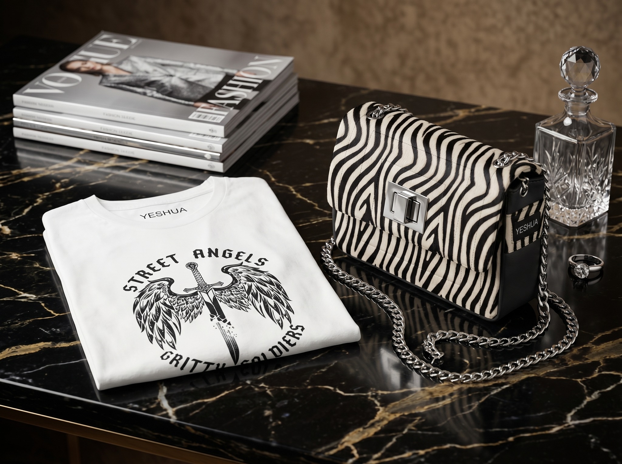 Street Angels. Gritty Soldiers. 🛡️🕊️
The wait is over. The "Street Angels" graphic tee meets high-end textures in our latest drop. From the pavement to the penthouse, we’re redefining the uniform of the modern warrior.
Shop the YESHUA collection now. Link in bio.
#YeshuaApparel #StreetAngels #GrittySoldiers #StreetwearCulture #LuxuryStreetwear #ModernAesthetic