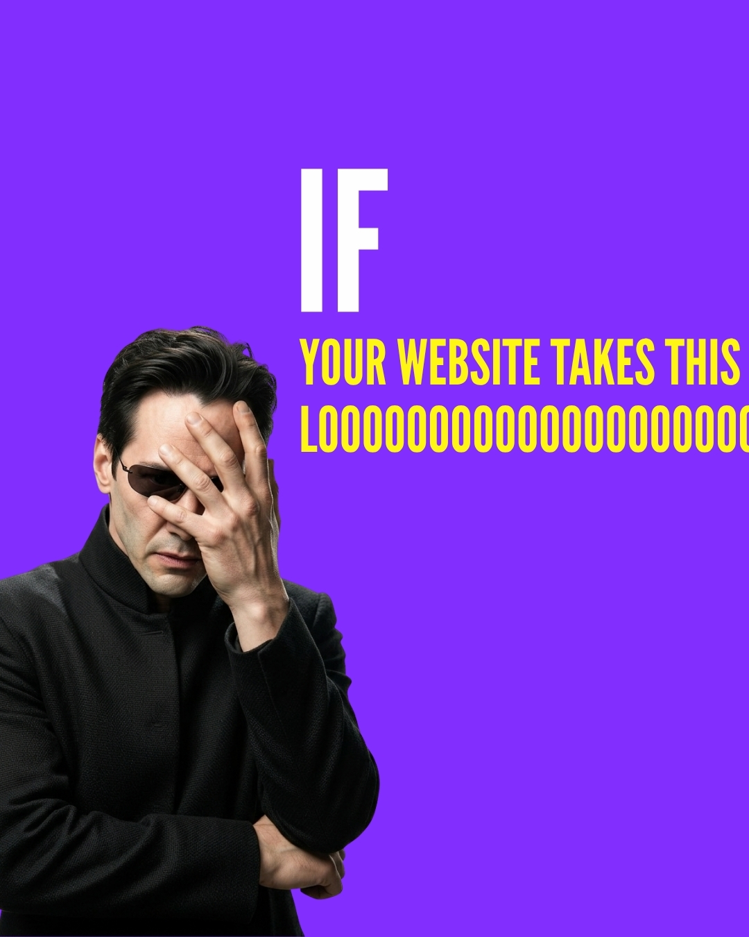 If you had to swipe 3 times to finish that sentence, imagine how your customers feel waiting for your homepage to load. 😬
Patience is a dying virtue. Speed is your new competitive advantage.
Stop losing 20% of your revenue to a loading spinner.
Link in bio to fix your lag. 🚀
#WebDev #SmallBizTips #MarketingStrategy #SashDigital #GrowthHacking #SearchEngineOptimisation #FutureOfWeb #CoreWebVitals #SpeedMatters