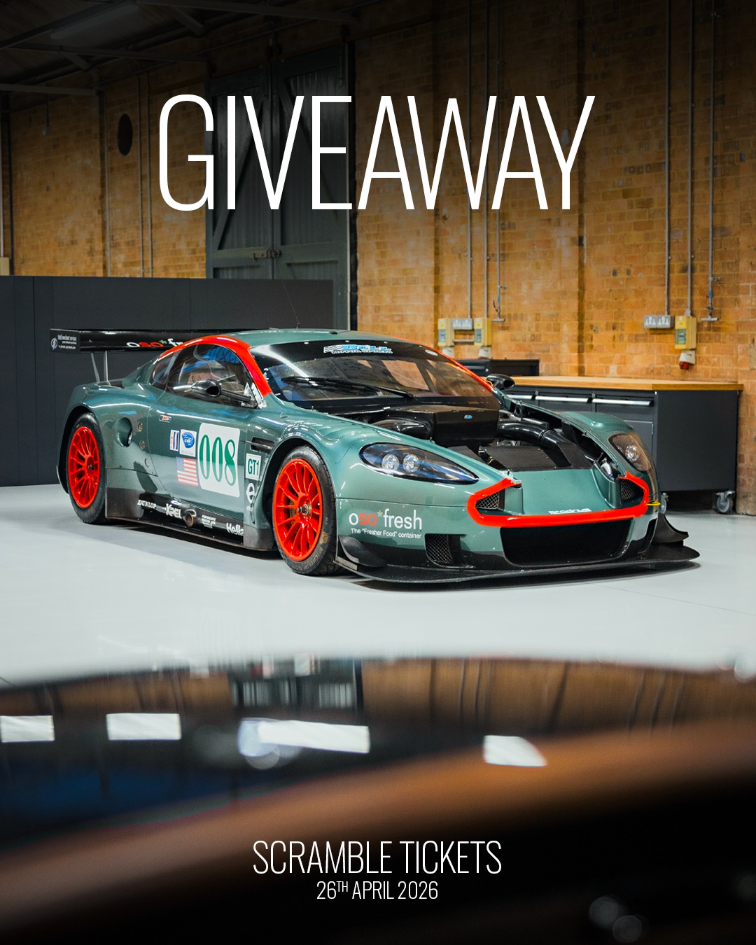 GIVEAWAY
We’re offering the chance to win 2 tickets to the next Scramble event @BicesterMotion.
Our workshops will be open all day, where you'll be able to see machining demos, engine fire-ups and a selection of race-prepared Bentleys.
To enter, comment who you’d bring and share this post to your story. The winner will be announced next week.
Event: Sunday 26th April, 9:00–16:00
#wearescramblers #bicestermotion