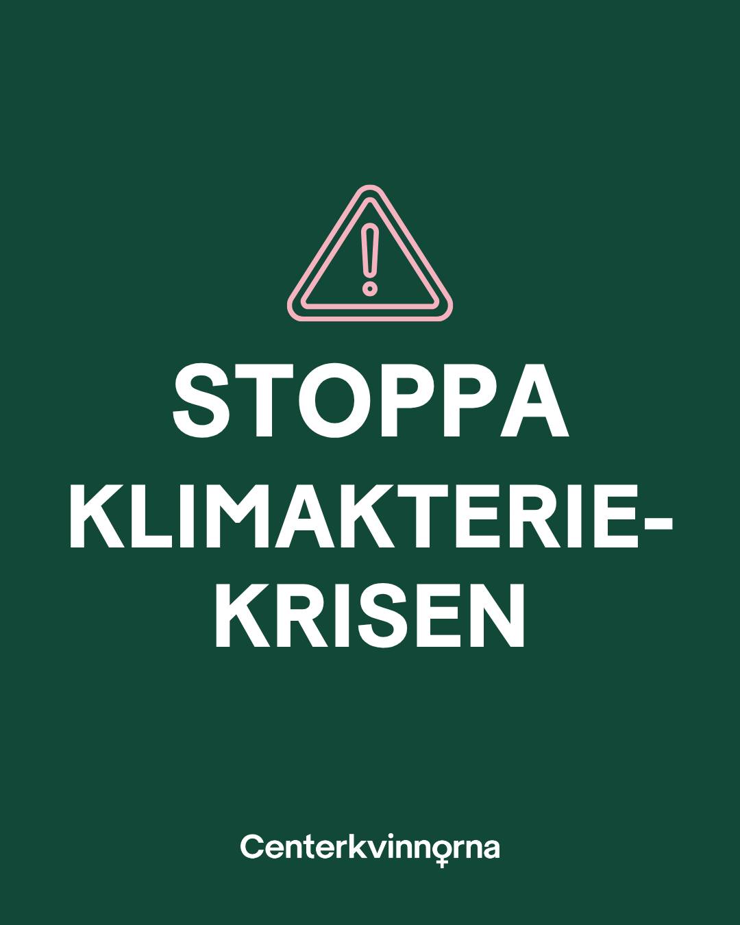 Det som sker är oacceptabelt.
Centerkvinnorna kräver ansvar. Kvinnor har lidit nog.
Nu måste tillgången till hormonpreparat säkras och Sverige måste få en egen produktion som kan tillgodose ett beredskapslager.
Det är inte heller rimligt att den egna plånboken ska avgöra hur väl en kan fungera i vardagen, jobba och må bra. Klimakteriet drabbar halva befolkningen - då måste vården vara jämlik. Därför måste högkostnadsskyddet täcka samtliga hormonpreparat mot klimakteriebesvär.
Vi har också länge sett behovet av ökad kompetens om klimakteriet, både hos vården och arbetsgivare. Det är hög tid att införa ett kunskapslyft.
Sverige kan mer.
Dela om du håller med!