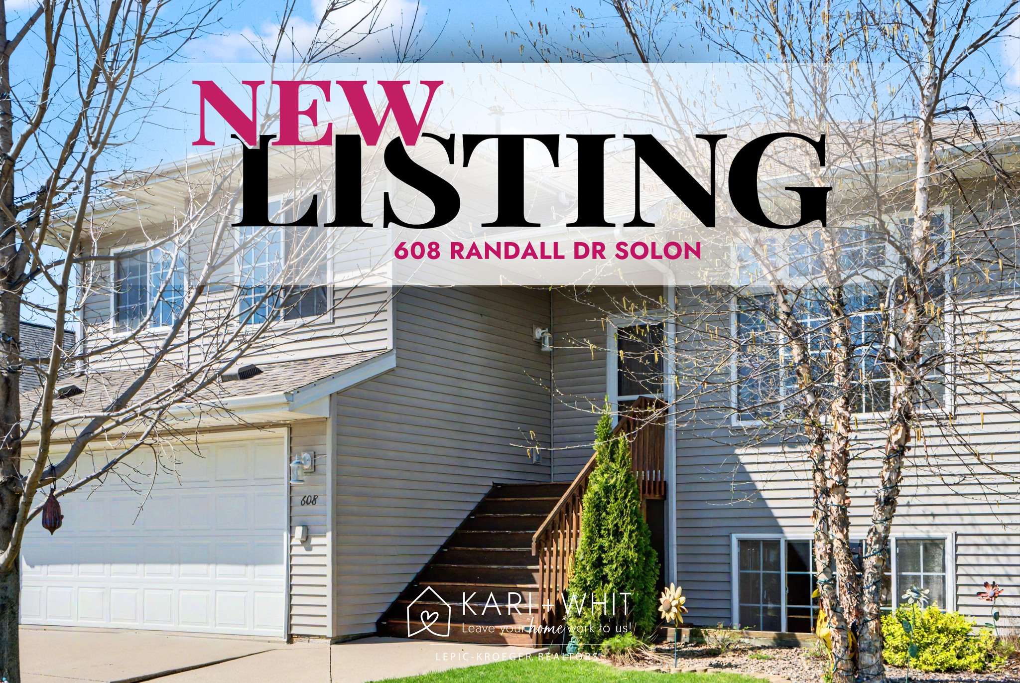 This one checks ALL the boxes. 🔥🏡
New in Solon and packed with the kind of space, function, and backyard setup buyers are chasing.
✨ 4 bedrooms
✨ 3.5 bathrooms
✨ Island kitchen with double oven + pantry
✨ Gas fireplace in the family room
✨ Deck + patio
✨ Fenced backyard with fire pit, garden, and room to play
From the spacious layout to the inviting outdoor space, this home was made for real life and making memories. Whether you need room to spread out, host friends, or just enjoy a quiet night by the fire pit… this one delivers.
Listed at $355,000
Message us to schedule your showing before someone else beats you to it.
https://picyourhouse.net/view/?s=2967905&nohit=1