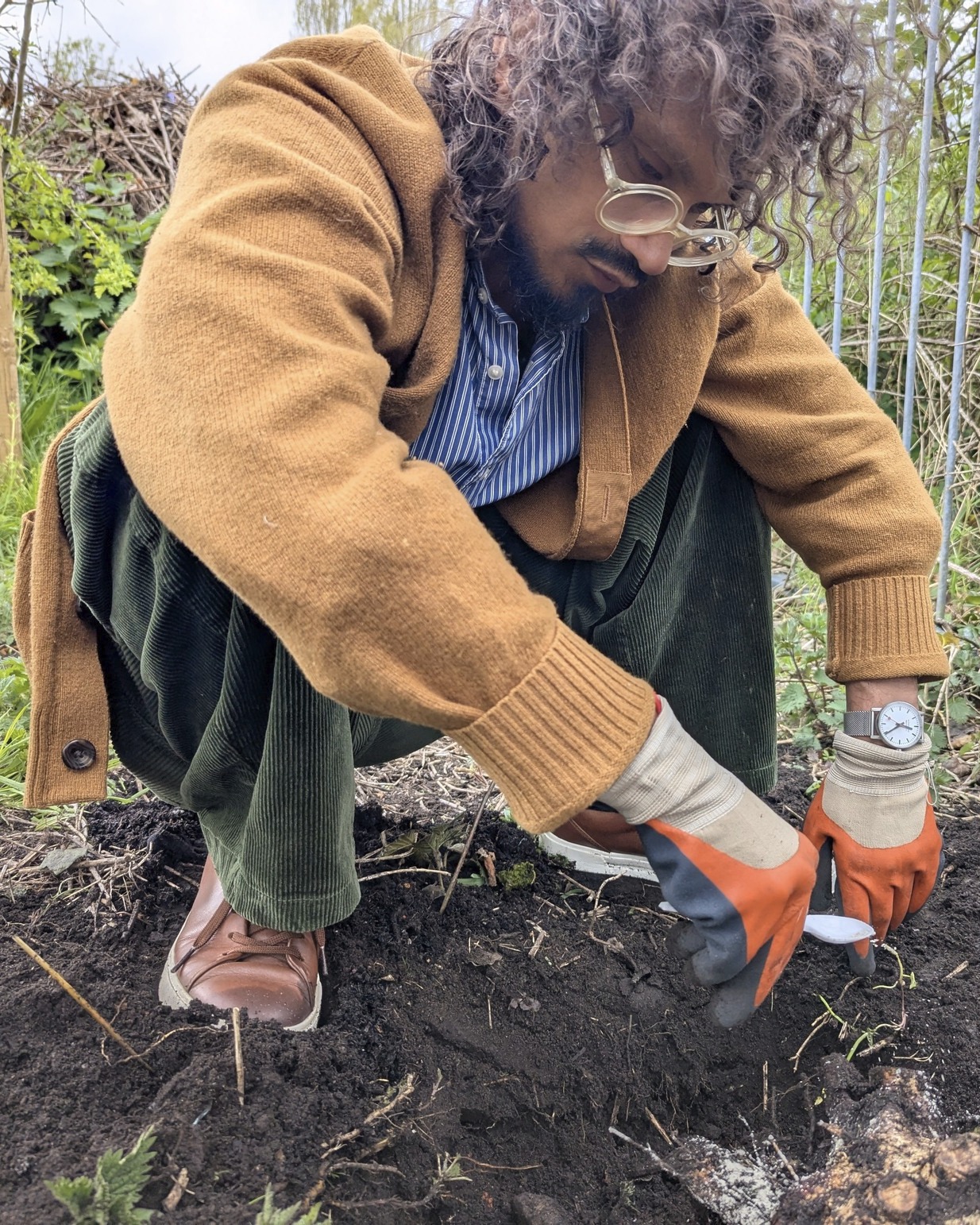 #ReasideForestGarden in #BalsallHeath this week, enjoying the early Spring with our volunteers.