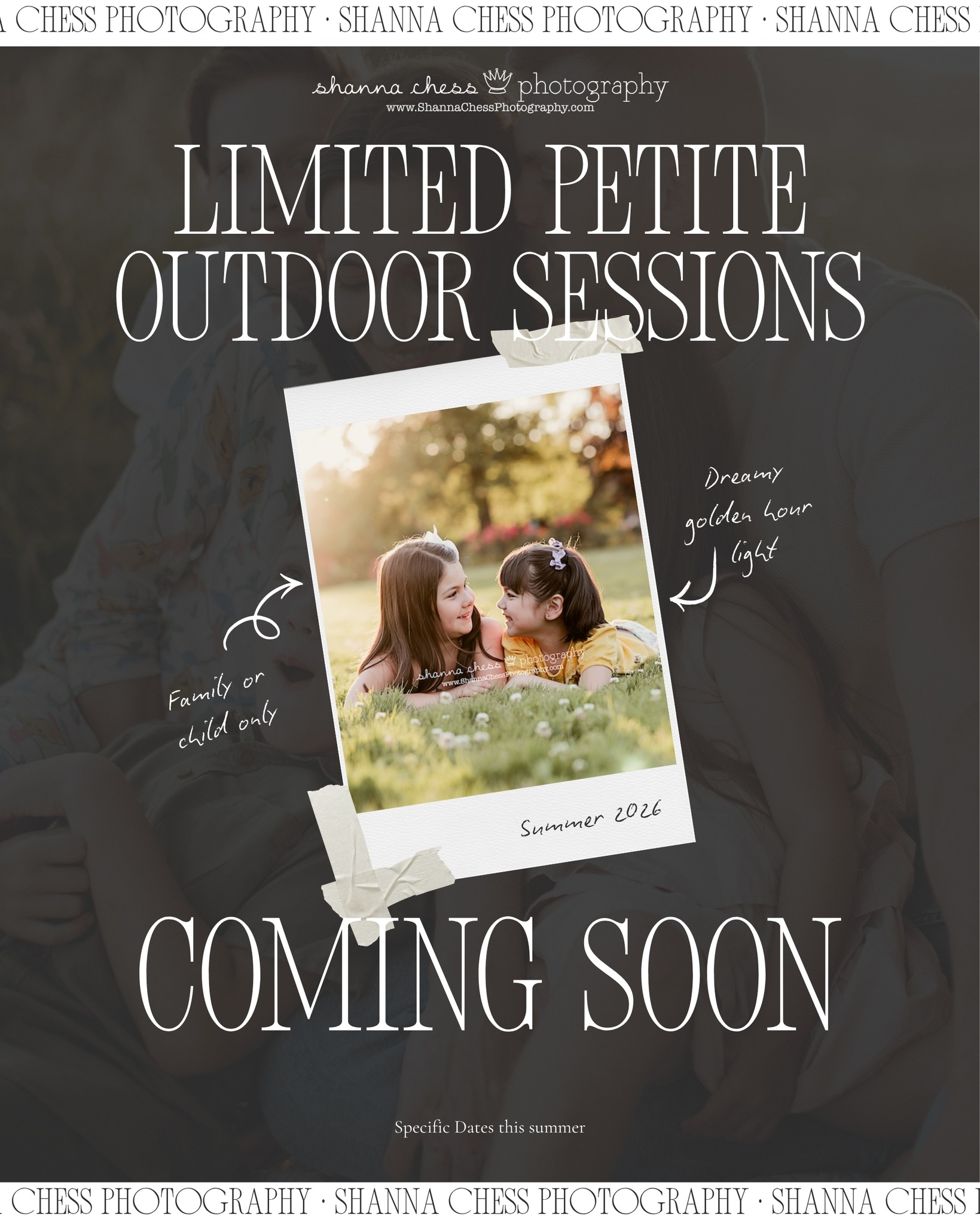 Summer sessions are almost here, and they fill up fast. 🌹
If you're a current client, keep an eye on your email — you get first access before anyone else.
If we haven't worked together yet, mark May 20th on your calendar. If any spots are still available after the client presale, I'll post here first so make sure you're following.
More details coming soon!
#EugenePhotographer #EugeneOregon #FamilyPhotographer #SummerSessions #OwenRoseGarden