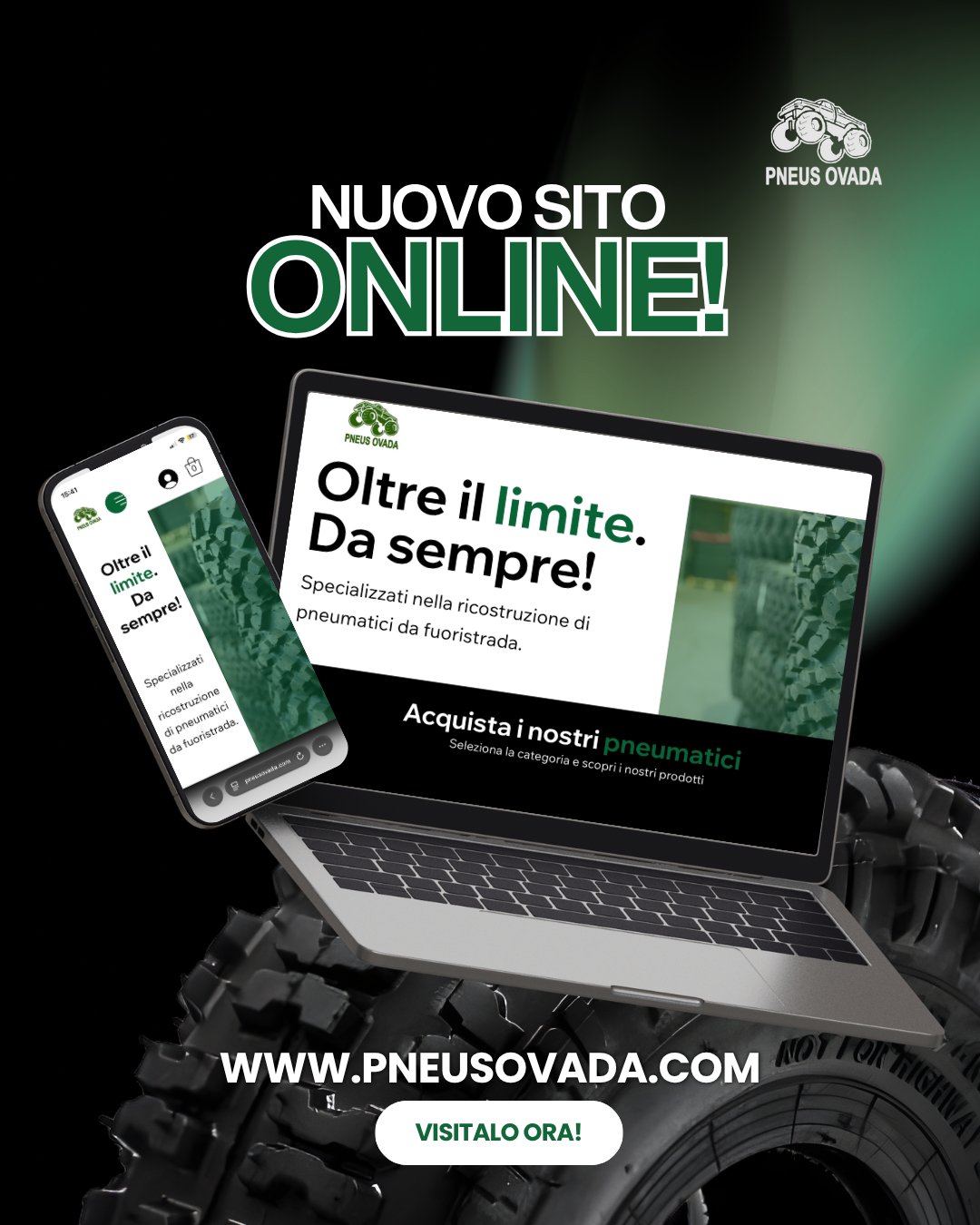 I pneumatici per affrontare ogni strada hanno una nuova casa 🚙
Il nostro nuovo sito è online 🛞
Vieni a scoprirlo 👀
Link in Bio 😎
#pneusovada #ovada #nuovosito#novità