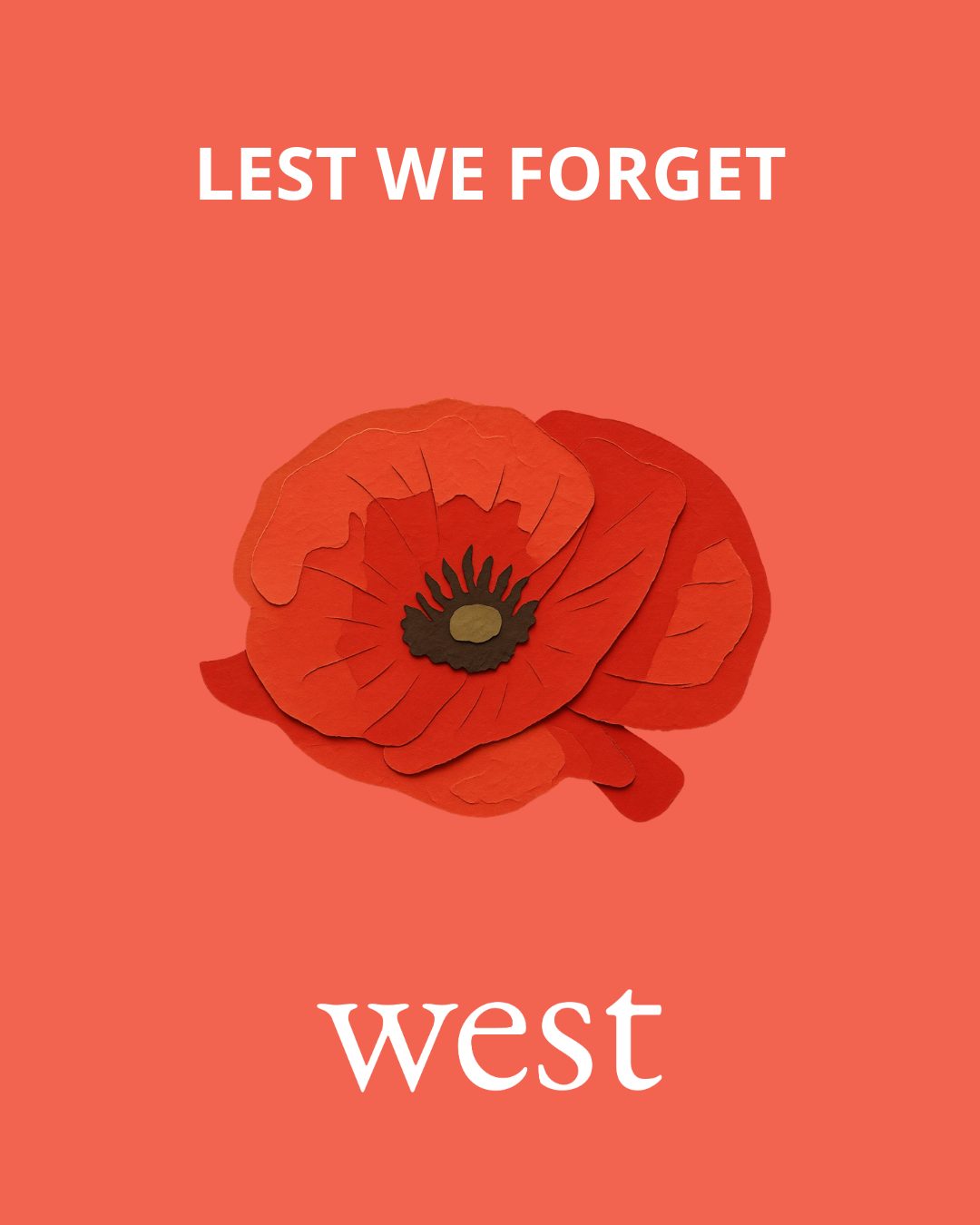 Today we pause to remember the courage and sacrifice of the Australian and New Zealand Army Corps — and all those who have served. We will remember them.
Lest we forget.
#TheWESTJournal #ANZACDay #LestWeForget