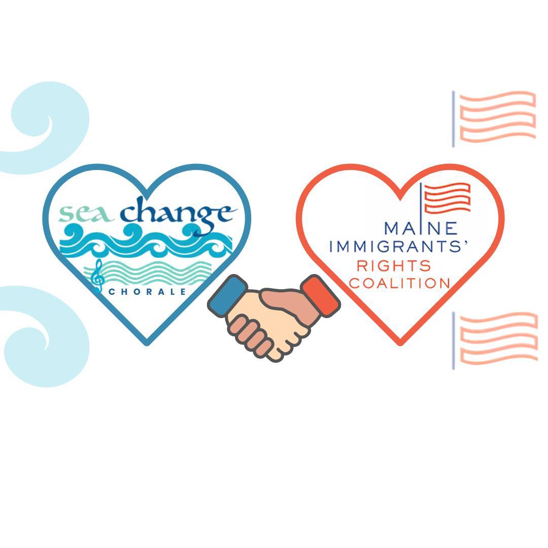 Meet our benefit partner this year: Maine Immigrants' Rights Coalition (MIRC)! MIRC is a Portland-area nonprofit that focuses on improving legal, social, and economic conditions for immigrants in the state of Maine.
Fun fact: Nearly half of the $31,000 SCC concerts have raised (since our founding 12 years ago!) have been donated to MIRC. We love them!
More about MIRC:
“At the Maine Immigrants’ Rights Coalition, our mission is to improve legal, social, and economic conditions for immigrants in the state of Maine.
MIRC brings together more than 100 organizations to form a unique statewide network representing diverse ethnic communities. Member organizations, a majority of which are led by people of color, work hand in hand with each other as well as local and state legislature to represent diverse ethnic communities across our state.
Policy reform, information sharing, collaboration with partners, community outreach, and education are just a few of the ways in which we strive to strengthen Maine and combat the most pressing issues facing our immigrant population.”
MIRC’s work includes policy tracking/reform, tracking ICE sightings, supporting detained individuals, advocacy for immigrant rights, and providing endless resources in multiple languages to uplift and support immigrant communities.
To learn more about MIRC and the amazing work they do, visit their website https://maineimmigrantrights.org/
To learn more about SCC and our benefit concerts, visit our website at https://www.seachangechorale.org/
One of our famous concerts (100% of proceeds donated to MIRC!) is coming up this May! More about this event next week :)
@maineimmigrantrights