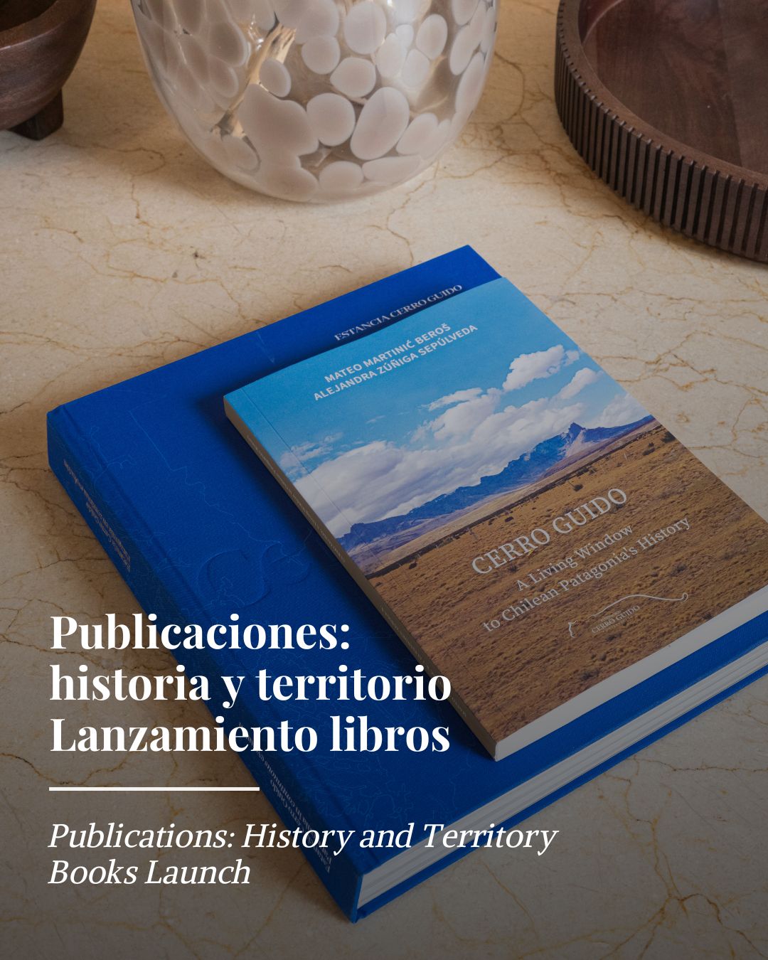 Publicaciones: historia y territorio 📚🌿
A comienzos de este año lanzamos dos libros que reúnen la historia y el trabajo desarrollado en Cerro Guido:
Estancia Cerro Guido: Patagonia en continua evolución
El país de los baguales, Cerro Guido: historia y conservación en Patagonia
En conjunto, ofrecen una forma de leer este territorio en el tiempo —desde su historia más profunda hasta el presente— y de entender los procesos que lo han ido configurando ⏳
Estos libros son parte de cómo documentamos, reflexionamos y compartimos nuestro trabajo.
Abren una mirada más amplia sobre lo que significa conservar un paisaje que no es prístino, sino habitado, trabajado y en constante transformación 🌄
Ya están disponibles para su compra a través de nuestra página web.
→ Explorar libros (link a: https://www.fundacioncgc.com/libros)
Cada compra apoya directamente nuestro trabajo de conservación en Cerro Guido 🤍
-
Publications: history and territory 📚🌿
Earlier this year, we launched two books that bring together the history and work developed in Cerro Guido:
Estancia Cerro Guido: Patagonia in Continuous Evolution
Cerro Guido: A Living Window to Chilean Patagonia’s History
Together, they offer a way of reading this territory across time —from its deep history to the present— and understanding the processes that have shaped it ⏳
These books are part of how we document, reflect on, and share our work.
They open a broader perspective on what it means to conserve a landscape that is not untouched, but inhabited, worked, and constantly evolving 🌄
They are now available for purchase through our website.
→ Explore the books (link a https://www.fundacioncgc.com/en/libros)
Each purchase directly supports our conservation work in Cerro Guido 🤍
#Patagonia #Conservación #Historia #CerroGuido #Libros