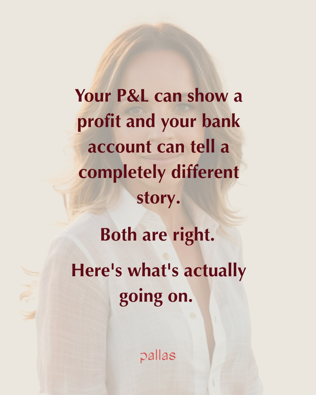 Your P&L can show a profit and your bank account can tell a completely different story. Both are right. Here's what's actually going on.
The numbers look fine. Revenue is up. The business is growing.
And yet you hesitate before investing. You hold your breath through slow months. Tax catches you off guard. Your own pay fluctuates in ways you can't predict. You're never quite sure what money is actually available versus what's technically in the accounts but already spoken for.
This is exhausting. And it doesn't go away just because the P&L looks healthy.
I've watched this exact pattern play out across hundreds of businesses. The founder is profitable by every accounting measure and financially unsafe by every felt measure. This is not confusion. This is a structural gap — and it has a very specific cause.
Revenue can be inconsistent while expenses run smoothly. Profit can exist on paper without being set aside with any real purpose. Your business can be genuinely growing while you feel like you're one bad month away from a problem.
When money flows in and out without a clear structure around what stays — without profit being protected, without your pay being consistent, without cash being held with intention — you can build something that looks successful from every external angle and still feel completely financially unsafe.
You know right now that cash flow mastery is non-negotiable. Not something to sort out later. Not something that fixes itself when revenue hits a certain number. The founders hitting consistent $50k months and holding onto it — they sorted this first.
Financial security isn't a revenue number. It's a design outcome. And it's available now — not at some future threshold.
Scale Lab starts 29 April.
This is where the gap closes.
Link in my BIO.
#WomenFounders #CashFlow #FinancialClarity