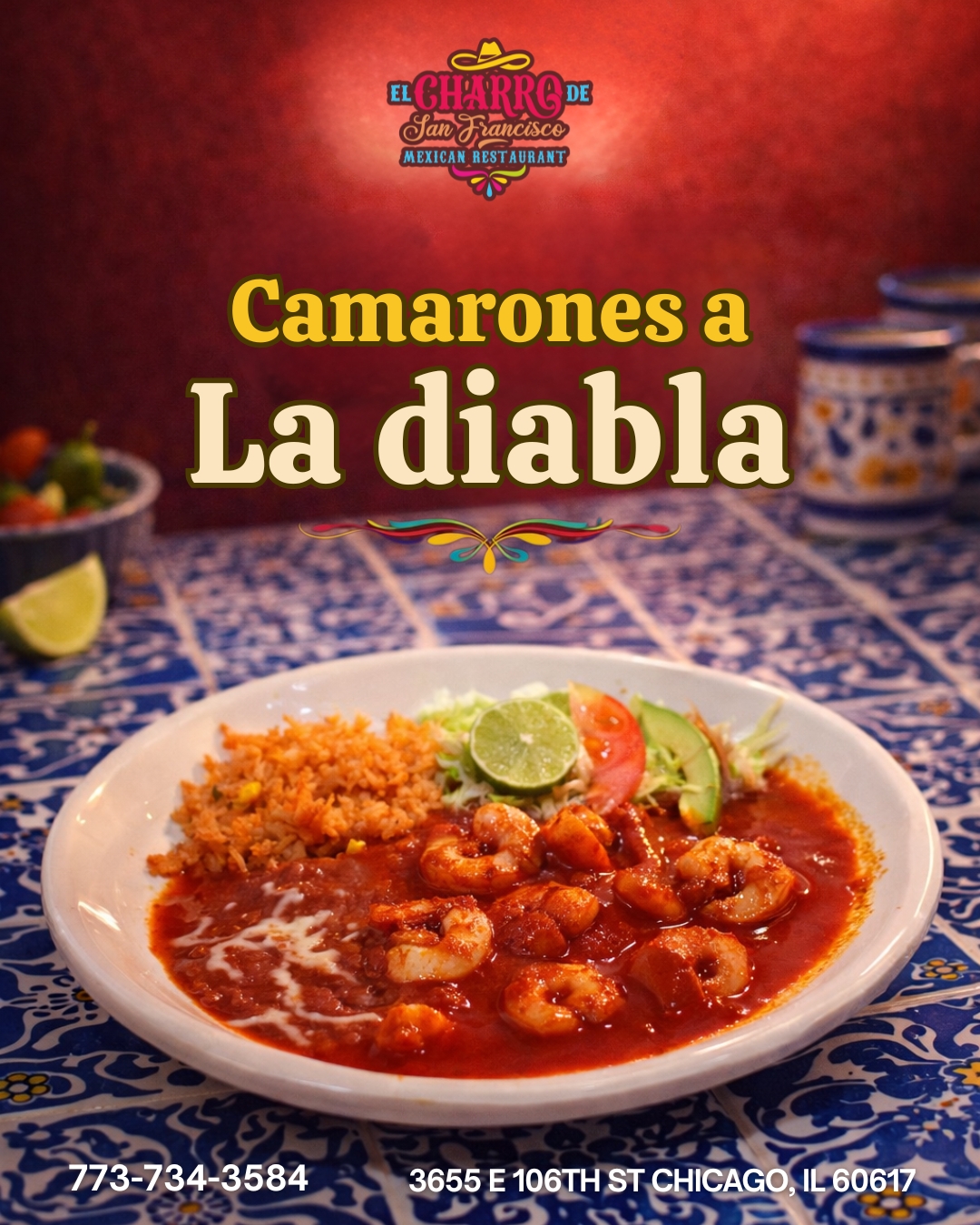 If you love that kind of heat that wakes up your soul… these Camarones a la Diabla are for you.
Hot, juicy, and with the perfect kick to break today’s routine. 🔥🤗
Buy them now or place your order:
📞 773-734-3584
📍 3655 E 106TH ST, Chicago
#elcharrodesanfrancisco #camaronesaladiabla #spicyfood #chicagofoodie #comidapicante🔥