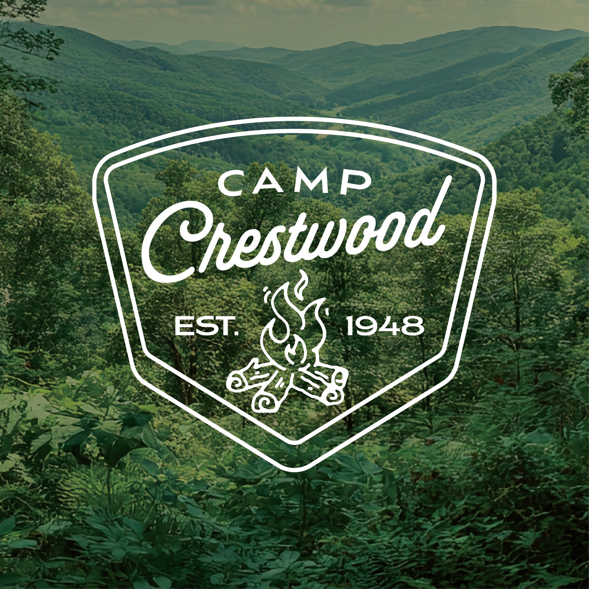 Camp Crestwood is a place that is dear to my heart. I created this badge initially for another use for the Camp, but Kentucky Youth Ministries and I worked together to develop it into a brand that can be used to reperesent the camp year-round. Thank you KYM and Camp Crestwood for the chance to work with you on this design!