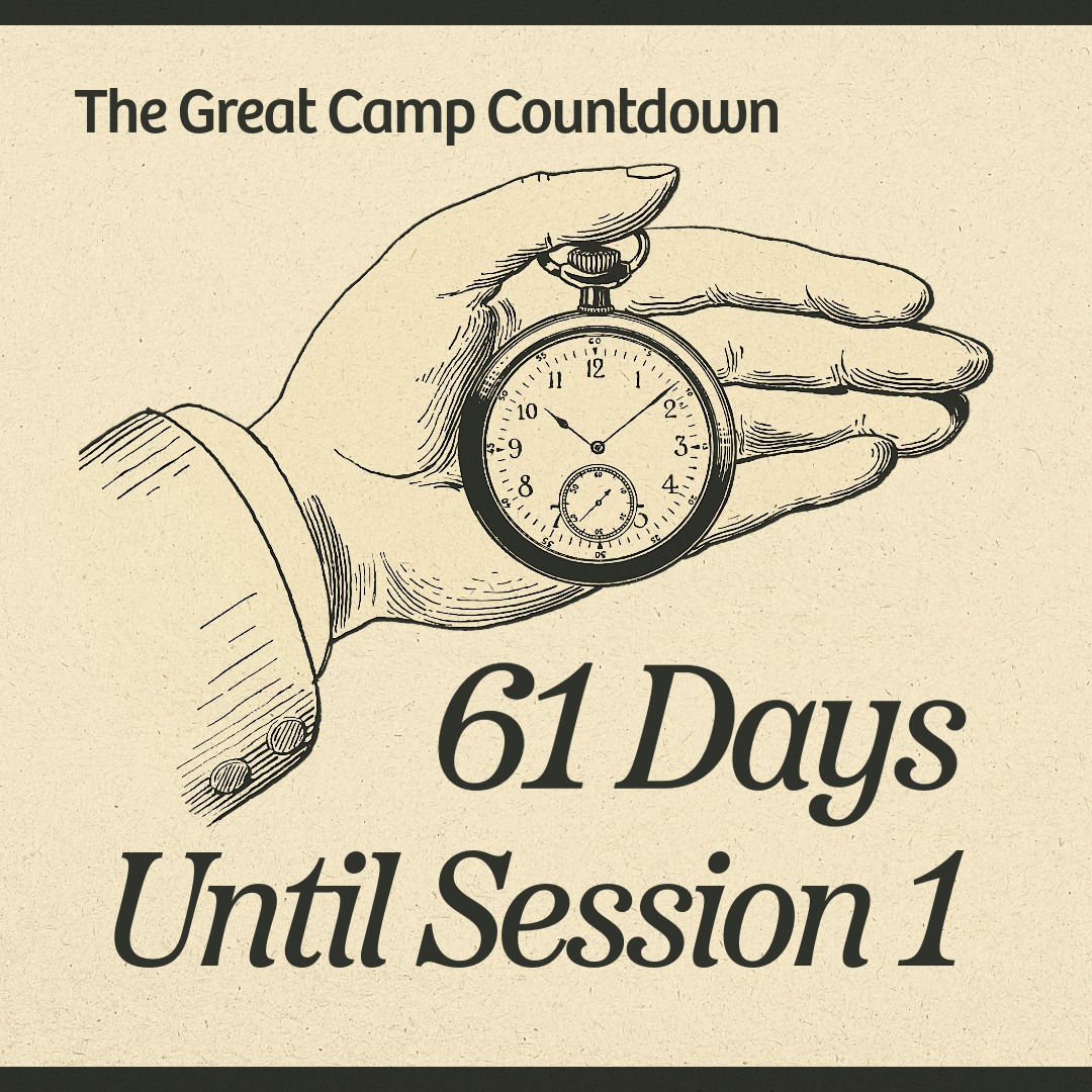 Camp session 1 starts June 21, so we've got two months until we see campers' bright, happy faces here again! The countdown is officially on, and there’s still time to grab your spot. Come join us for an unforgettable summer!