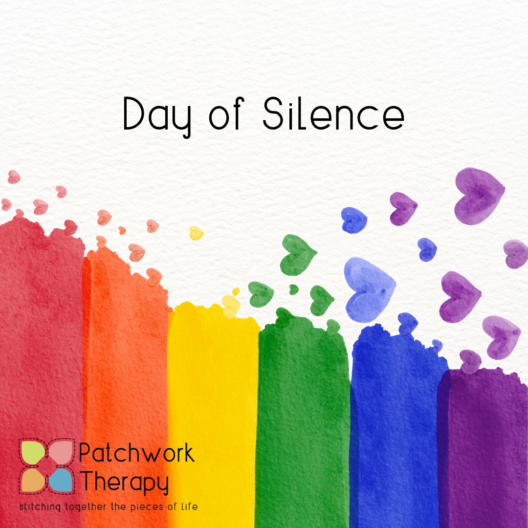 We stand in solidarity with 2SLGBTQ+ students who face bullying and silencing.
At Patchwork, your voice is heard, and your identity is celebrated. 🏳️🌈
#DayOfSilence #2SLGBTQIA #LGBTQSupport #InclusiveTherapy