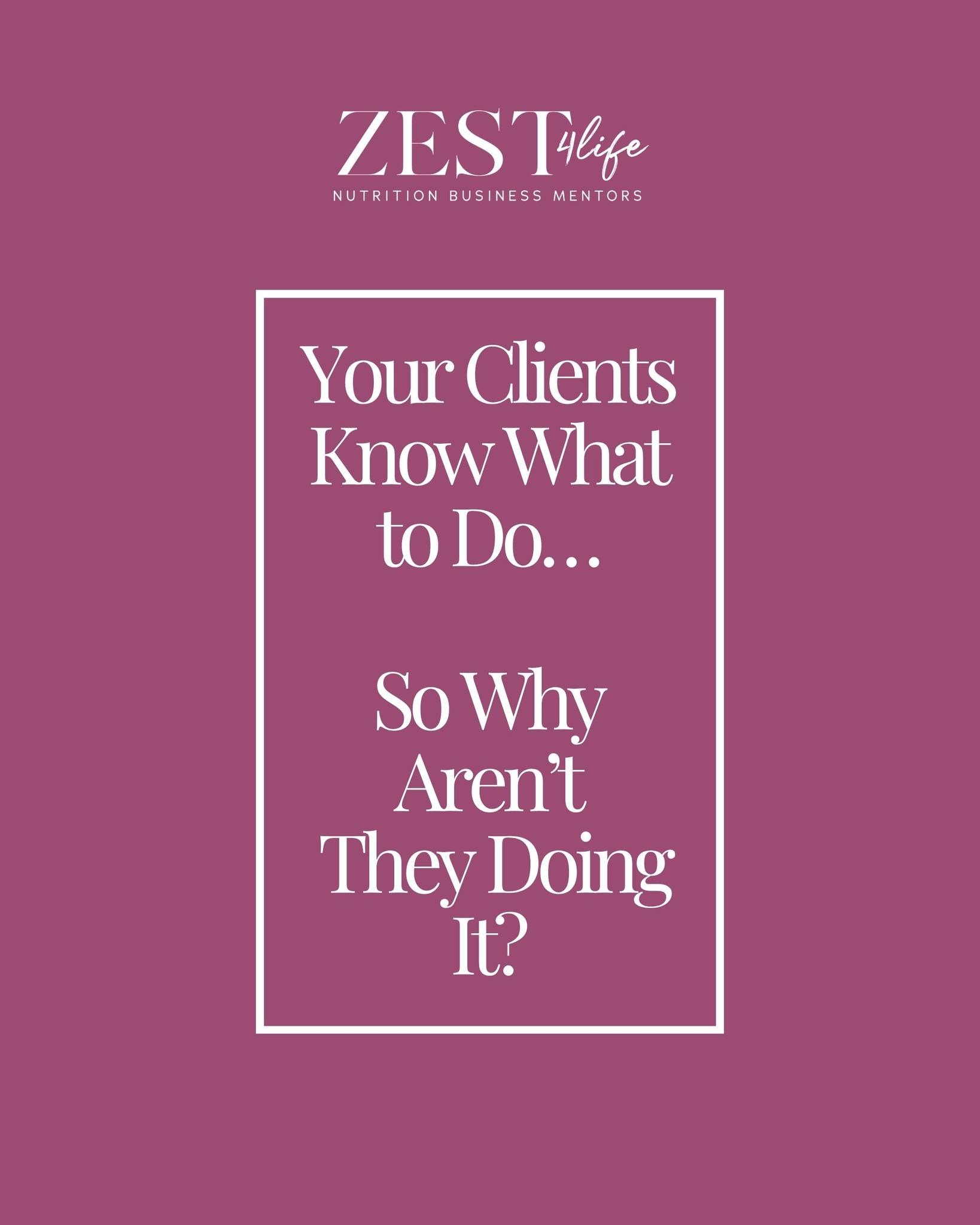 You’re giving the right advice…
So why aren’t your clients following through?
The challenge isn’t knowledge, it’s motivation:
Lack of a clear “why”
Competing priorities
Old habits taking over
Join our FREE webinar with Carolyn St John Loder and learn a simple coaching technique to:
✅ Help clients connect to their “big WHY”
✅ Build lasting motivation
✅ Reignite clients who feel stuck
✅ Support real, sustainable change
Your clients won’t just know what to do…
They’ll want to do it.
Secure your spot:
📅 23 April, 12 PM (UK)
📅 30 April, 12 PM (UK)
🎯 Sign up now and start using this immediately