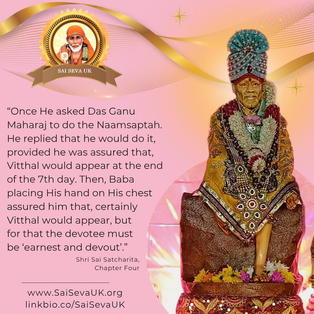 Shirdi Sai Babaβs Shri Sai Satcharita is filled with endless pearls of wisdom, partake of them to your hearts content β€οΈ
#Blessed #ThankYouBaba #PearlsOfWisdom #SharingTeachings #NuggetsOfInspiration #ShirdiSaiBaba #SaiSevaUk