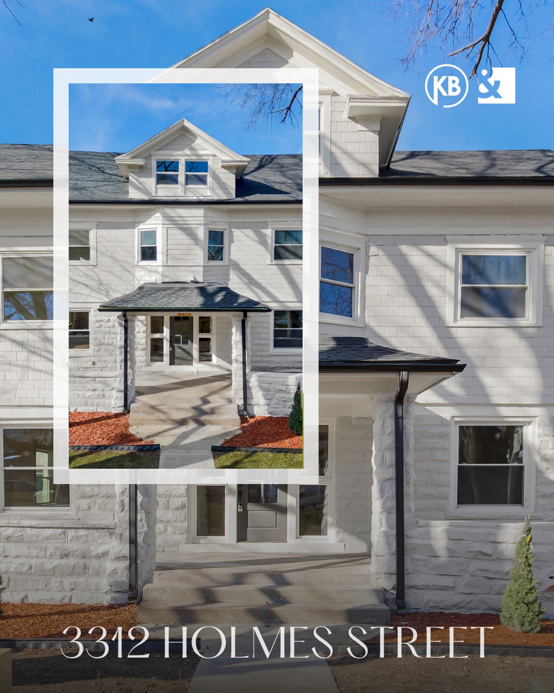 Set on a massive, fully fenced corner lot, this estate-style home blends historic charm with modern, turnkey living. From the fresh exterior—new roof, windows, paint, driveway, and landscaping, to the inviting oversized front porch, the curb appeal is undeniable.
Inside, a restored grand staircase anchors the light-filled layout, complemented by new flooring, designer finishes, and an effortless flow. The updated kitchen shines with quartz countertops, custom cabinetry, and stainless appliances, while multiple living and dining spaces offer flexibility for everyday living and entertaining.
With two primary suites, including a full third-floor retreat—plus beautifully updated baths throughout, this home delivers space and versatility that’s hard to find. A new deck, expansive backyard, and countless system upgrades complete the package.
All just minutes from the Plaza, downtown, and some of Kansas City’s best dining—this is Hyde Park living at its finest.
.
.
.
Contact Lindsay Schulze for more information!
913.485.7211