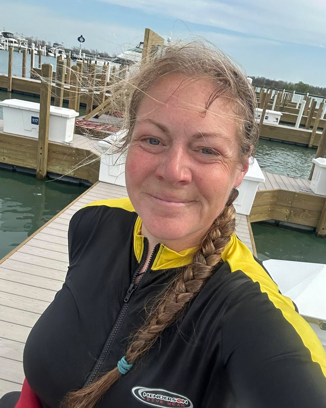 What a beautiful day to be out by the water! Hoping for more good weather 🤞