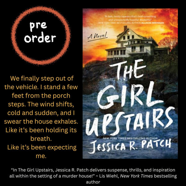 ⭐⭐⭐⭐⭐
Raw and gritty thriller by @jessicarpatch , brimming with secrets and sharp turns... Well done, Jessica! Unforgettable 5-star read!
Preorder on Amazon: https://www.amazon.com/Girl-Upstairs-Jessica-R-Patch-ebook/dp/B0F54BB4P3
#preorder #jessicarpatch #thrillerbooks #alfredhitchcock #darkmystery #thegirlupstairs #twistedmesses #bookstagram