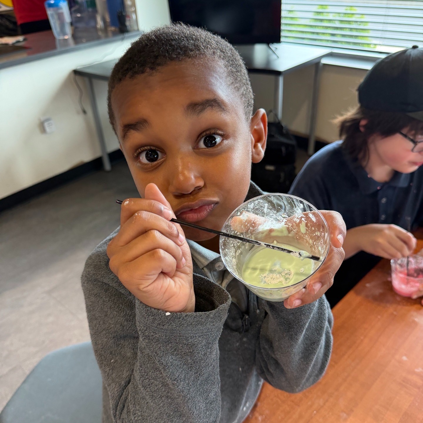 Huge thank you to the Purdue Biochemistry Club for an awesome day making Oobleck—so much fun & learning all in one! 👨🔬👩🔬 #hannacommunity #PurdueUniversity #STEMFun