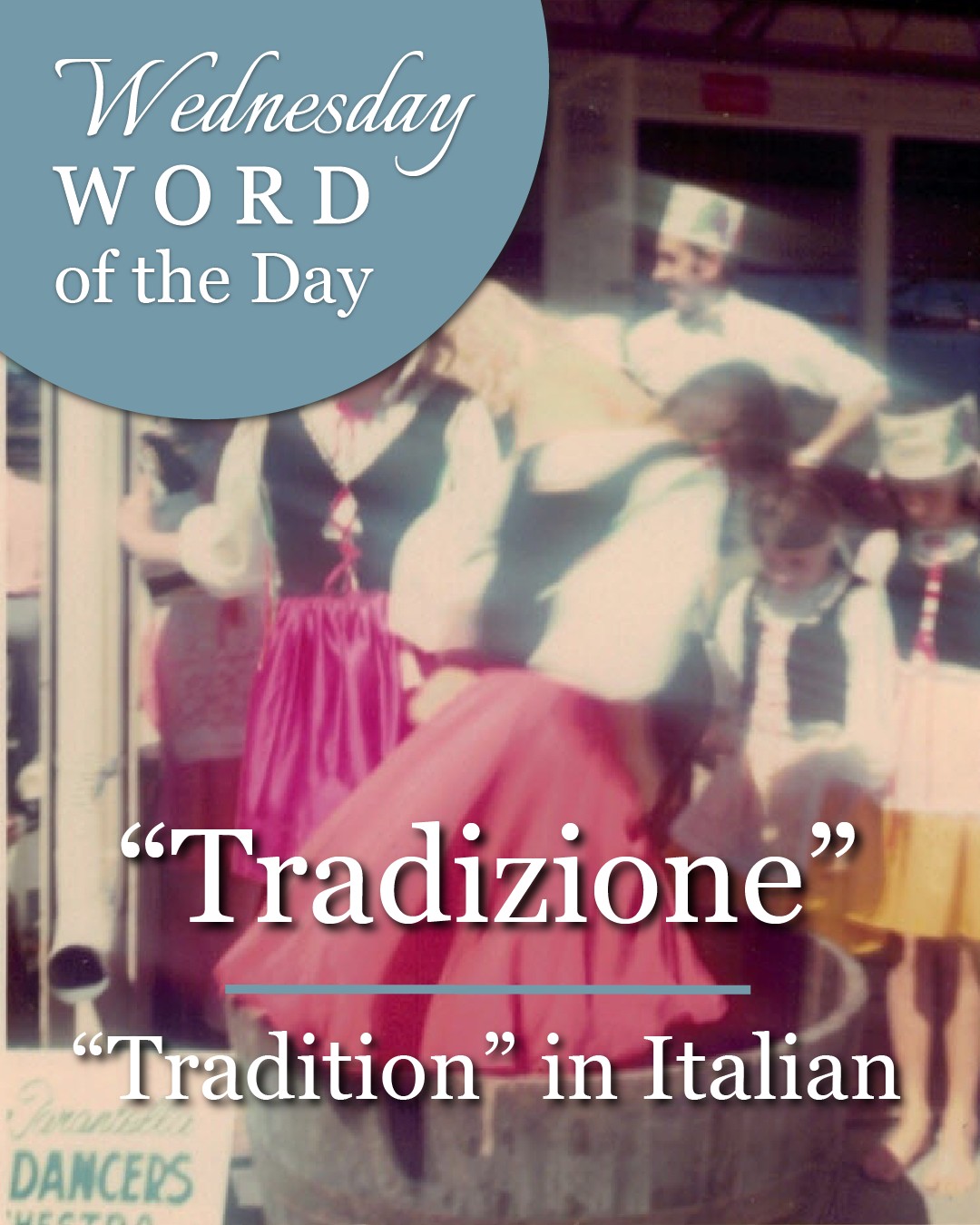 Wednesday Word of the Day: Tradizione
Translation: Tradition
Because the best recipes — and the best memories — are passed down, not written down.
#WednesdayWord #ItalianWordOfTheDay #Tradizione #ItalianHeritage #FamilyTraditions