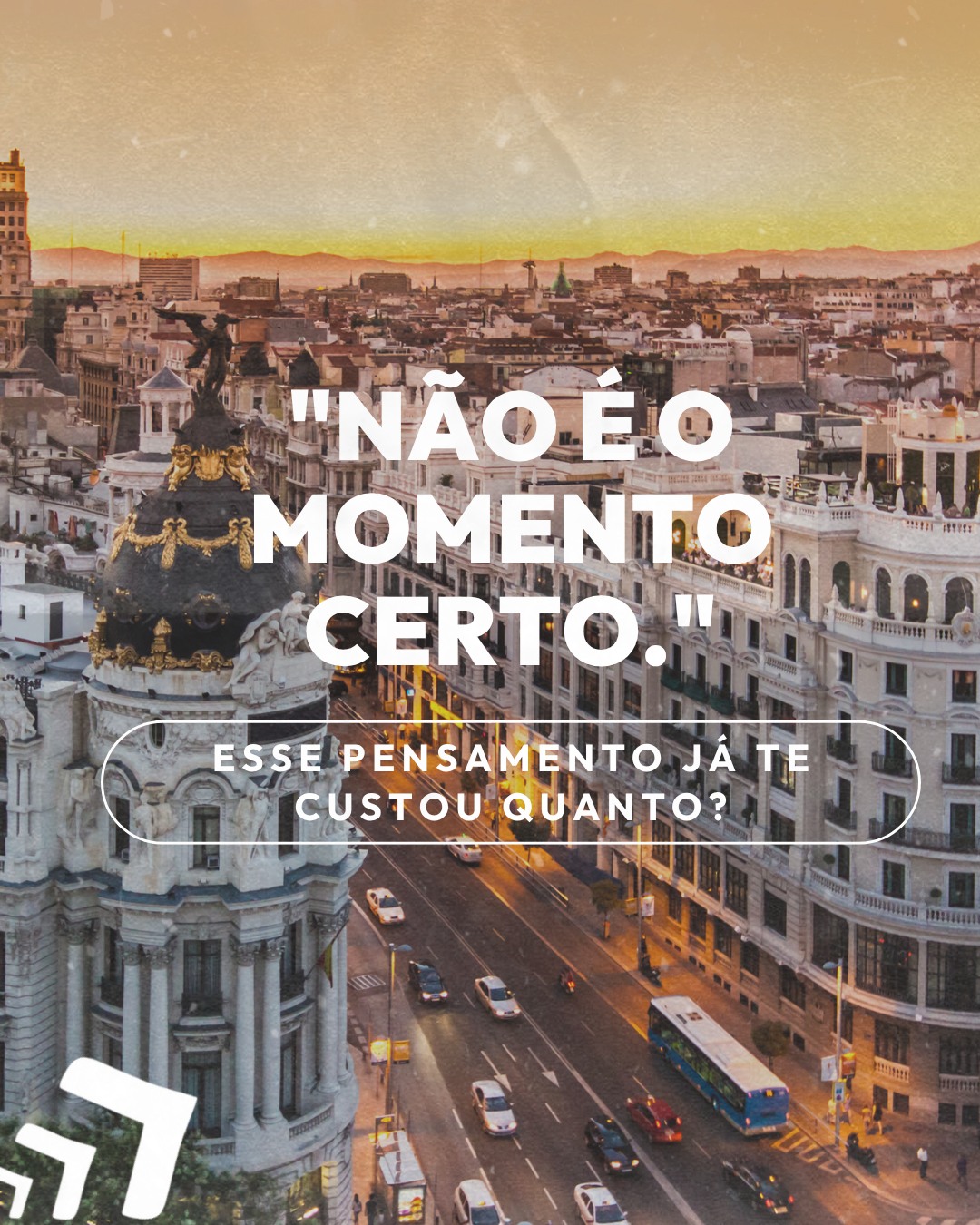 Tem uma frase que a gente ouve muito: "quando o momento certo chegar, eu vou."
O problema é que esse momento raramente aparece por conta própria. Falta de dinheiro, medo de errar, esperar estabilidade... cada um desses pensamentos parece muito razoável por dentro. Mas juntos, eles vão adiando uma decisão que poderia mudar muita coisa.
Se você se identificou com algum desses slides, talvez valha a pena conversar com a gente antes de decidir que não é a hora.
Link na bio | On Education
#intercambio #estudarfora #medodemudanca #oneducation #estudarnoexterior