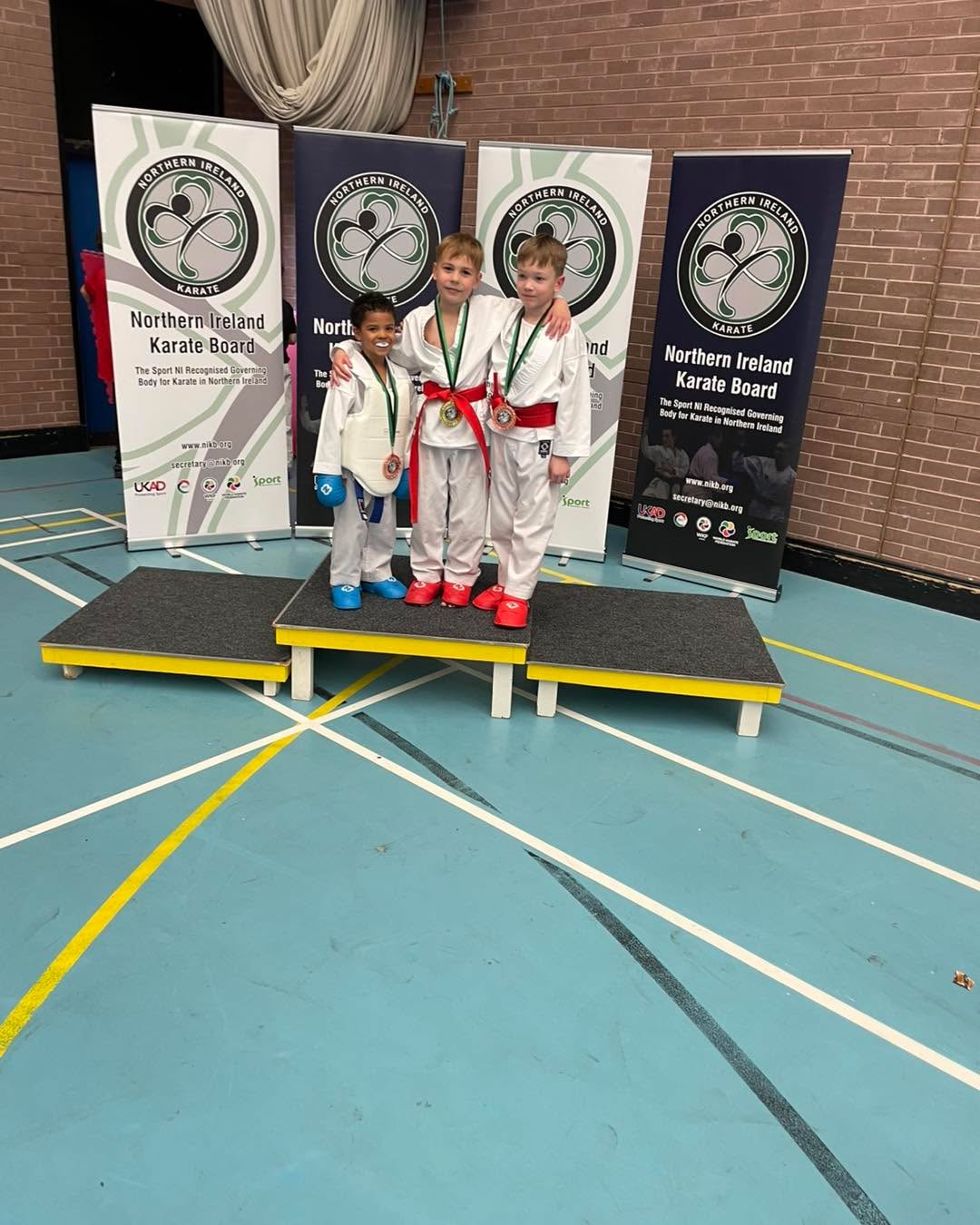 Well done to Joshua, Mark and Matei at the Northern Ireland Open in Lisburn today.