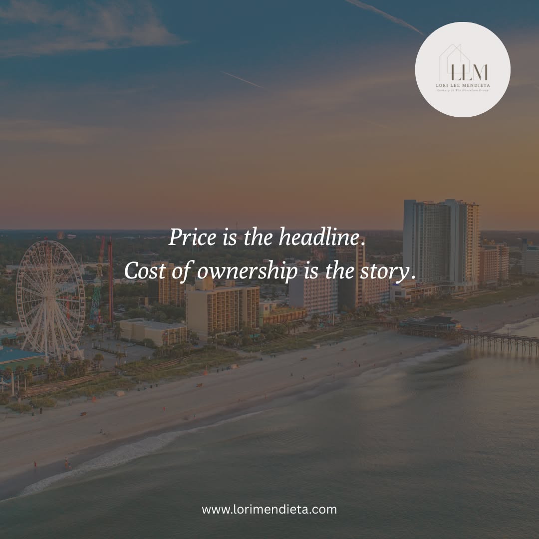 It is easy to compare Myrtle Beach and Florida by list price alone.
The more useful comparison is how each property behaves over time. In Myrtle Beach, many buyers lean toward condos, which can simplify maintenance but add layers like HOA rules, reserves, and rental policies. In Florida, single family options may offer more autonomy but come with different insurance dynamics. The trade off is between ease and control. One reduces decision fatigue. The other offers flexibility. Neither is universally better. It depends on how you want to live with the property.
The more useful comparison is how each property behaves over time. In Myrtle Beach, many buyers lean toward condos, which can simplify maintenance but add layers like HOA rules, reserves, and rental policies. In Florida, single-family options may offer more autonomy but come with different insurance dynamics. The trade-off is between ease and control. One reduces decision fatigue. The other offers flexibility. Neither is universally better. It depends on how you want to live with the property.
#myrtlebeachrealestate #grandstrand #myrtlebeachluxury #coastalcarolina #movingtocarolina #floridavscarolina #realestateinsights #southcarolinarealtor #intelligentbuying #lifestyleinvestment