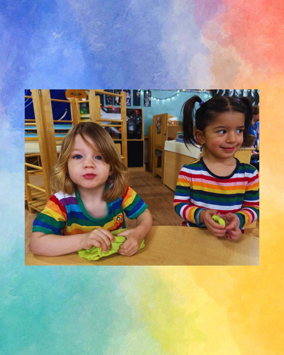 Hands busy, minds growing. 🌈
Playdough time helps build fine motor skills, creativity, and imagination. In a co-op preschool, parents and teachers work together to create meaningful learning moments like these every day.
#PlayBasedLearning #PreschoolPlay #CoopCommunity #cooperativepreschool #parenteducation #parentsasteachers #preschoolactivities #socialemotionallearning #handsonlearning #sensoryplay #lincolnparkcoop #westseattle #whitecentercoop #southseattlecollege #ssccoop