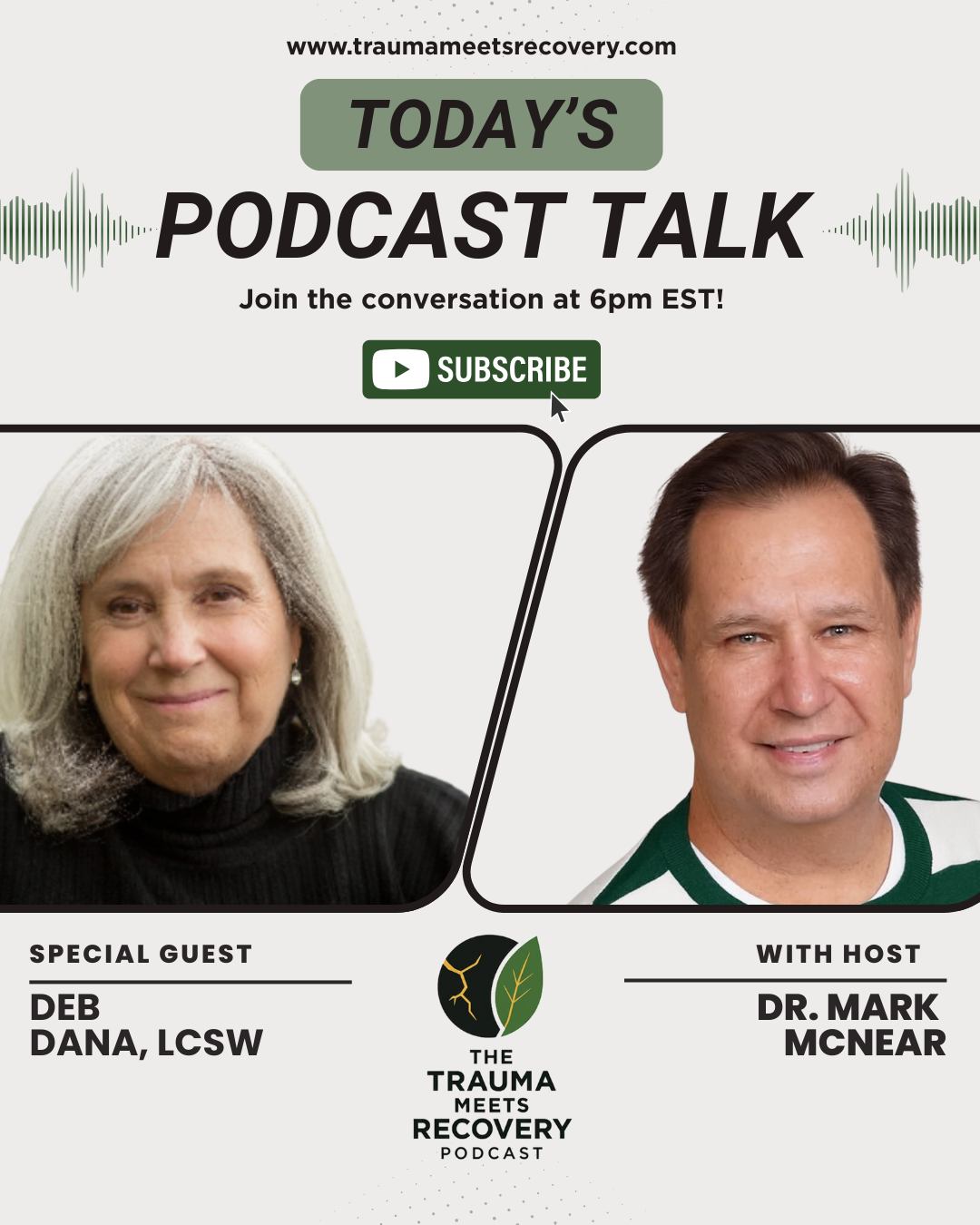 If you’ve ever wondered why you react the way you do—this episode is going to change how you see everything.
Today on Trauma Meets Recovery, Deb Dana breaks down Polyvagal Theory in a way that’s simple, practical, and powerful.
This isn’t just theory—
It’s understanding:
Why anxiety feels automatic
Why shutdown happens
And how to move from survival mode → real choice
💡 Because when you understand your nervous system…
You stop blaming yourself—and start working with your body.
🎧 Live at 6pm — don’t miss this one. Links in Bio.
#debdana #TraumaRecovery #MentalHealthAwareness #NervousSystem #PolyvagalTheory #AnxietyRelief #EmotionalHealing #MindBodyConnection
#HealingJourney #SelfRegulation #StressRelief #PersonalGrowth #WellnessTools