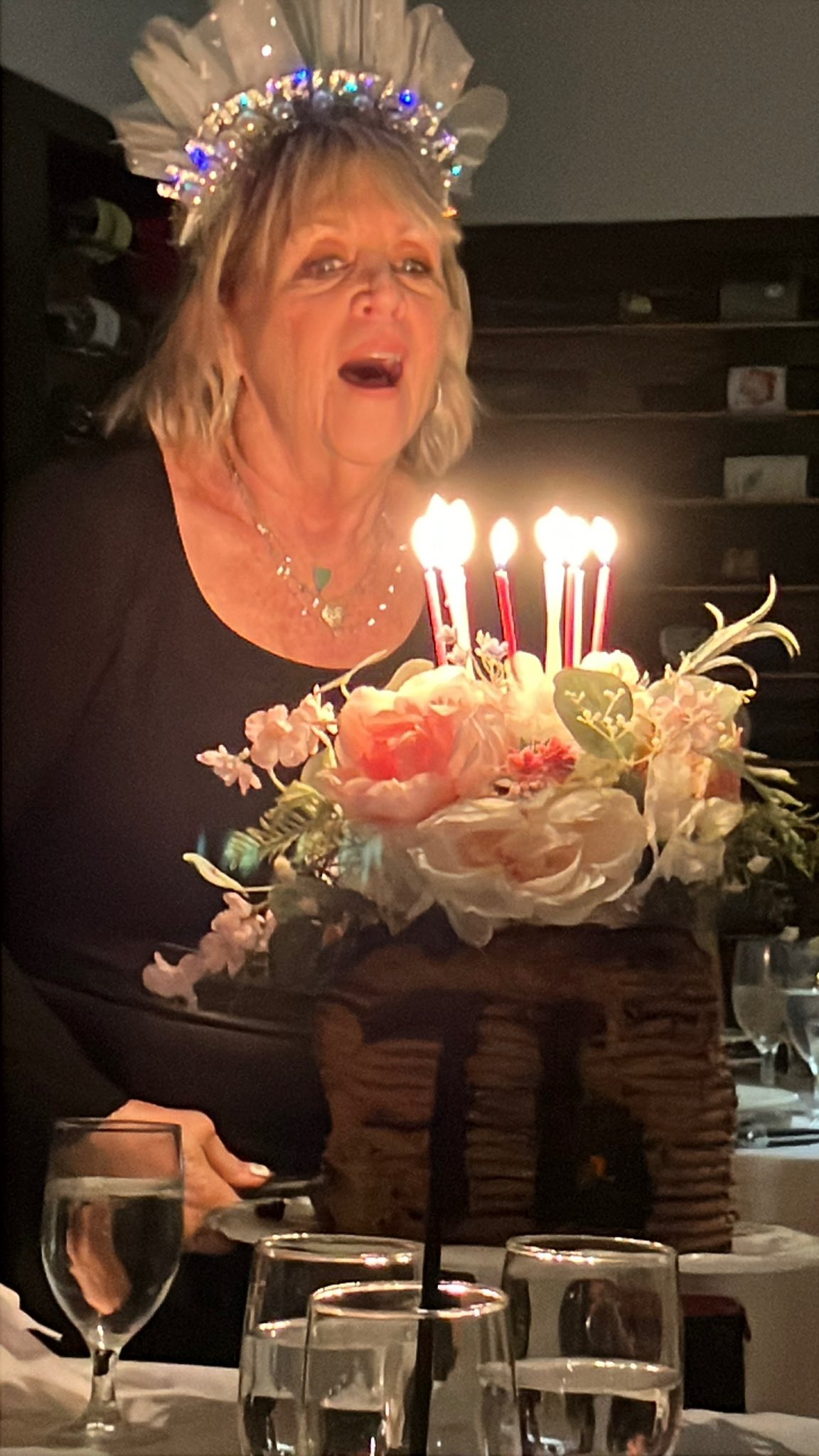 To all my friends last night, we had a little party and it was fabulous. We laughed. We drank and eat great food,then I brought out the beast!!!
What a fabulous birthday and all my friends always make it so nice and my friends on Facebook thank you for all the beautiful notes that you wrote me