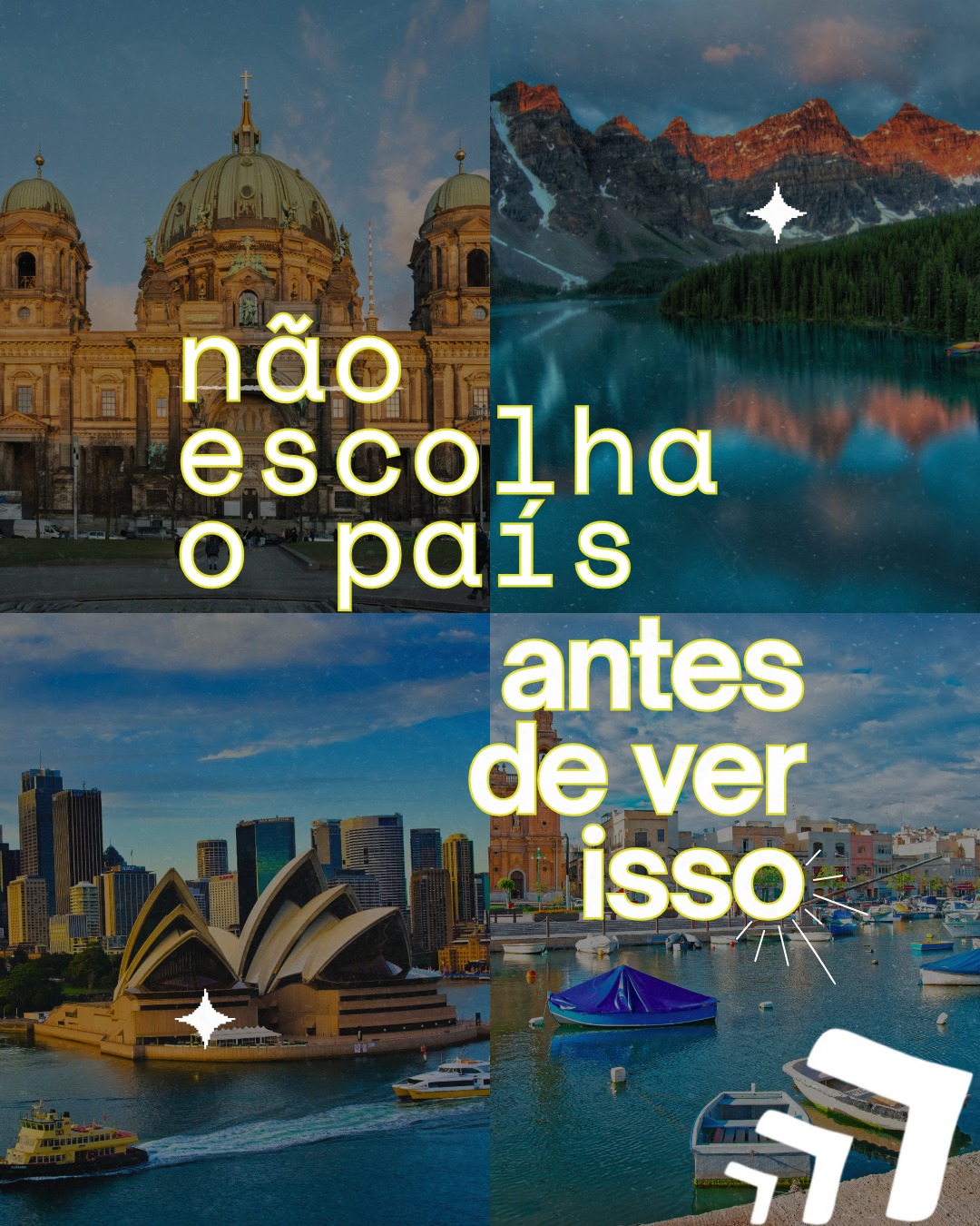 Canadá, Irlanda, Austrália, Malta. Quatro países, quatro experiências completamente diferentes.
Cada destino tem um perfil, um custo de vida, uma oportunidade diferente de estudo e trabalho. Escolher sem entender as diferenças pode custar tempo, dinheiro e expectativa.
A escolha certa começa com as perguntas certas: qual é o seu objetivo, quanto você tem de tempo, o que você quer construir lá fora.
A gente pode te ajudar a responder isso antes de decidir.
Link na bio | On Education
#intercambio #estudarfora #canada #irlanda #oneducation